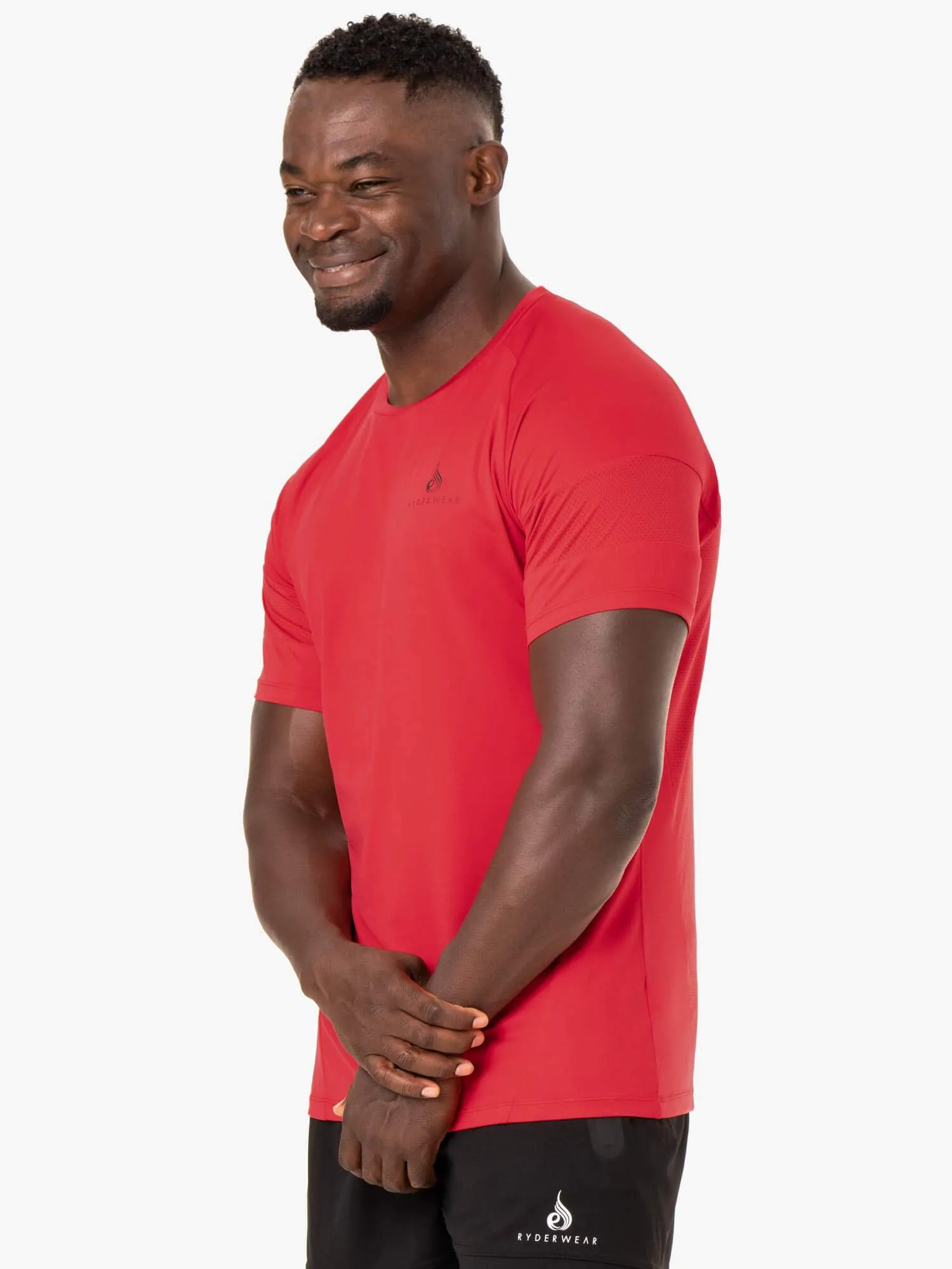Action Mesh T-Shirt - Red sold by Ryderwear product image thumbnail 3