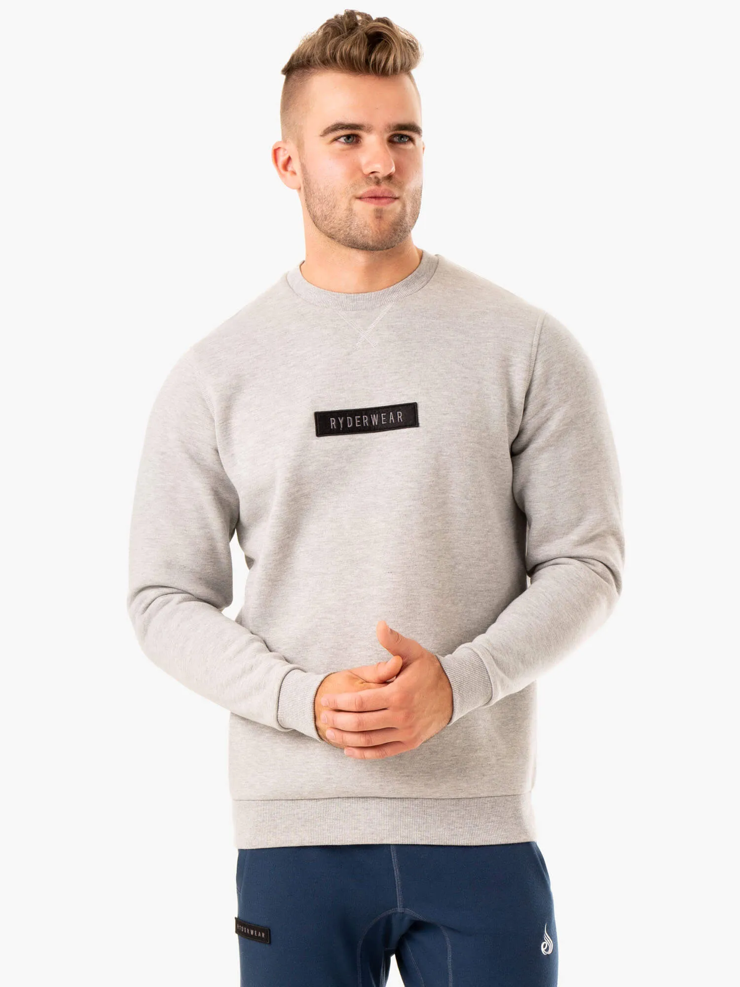 Recharge Pullover - Grey Marl sold by Ryderwear