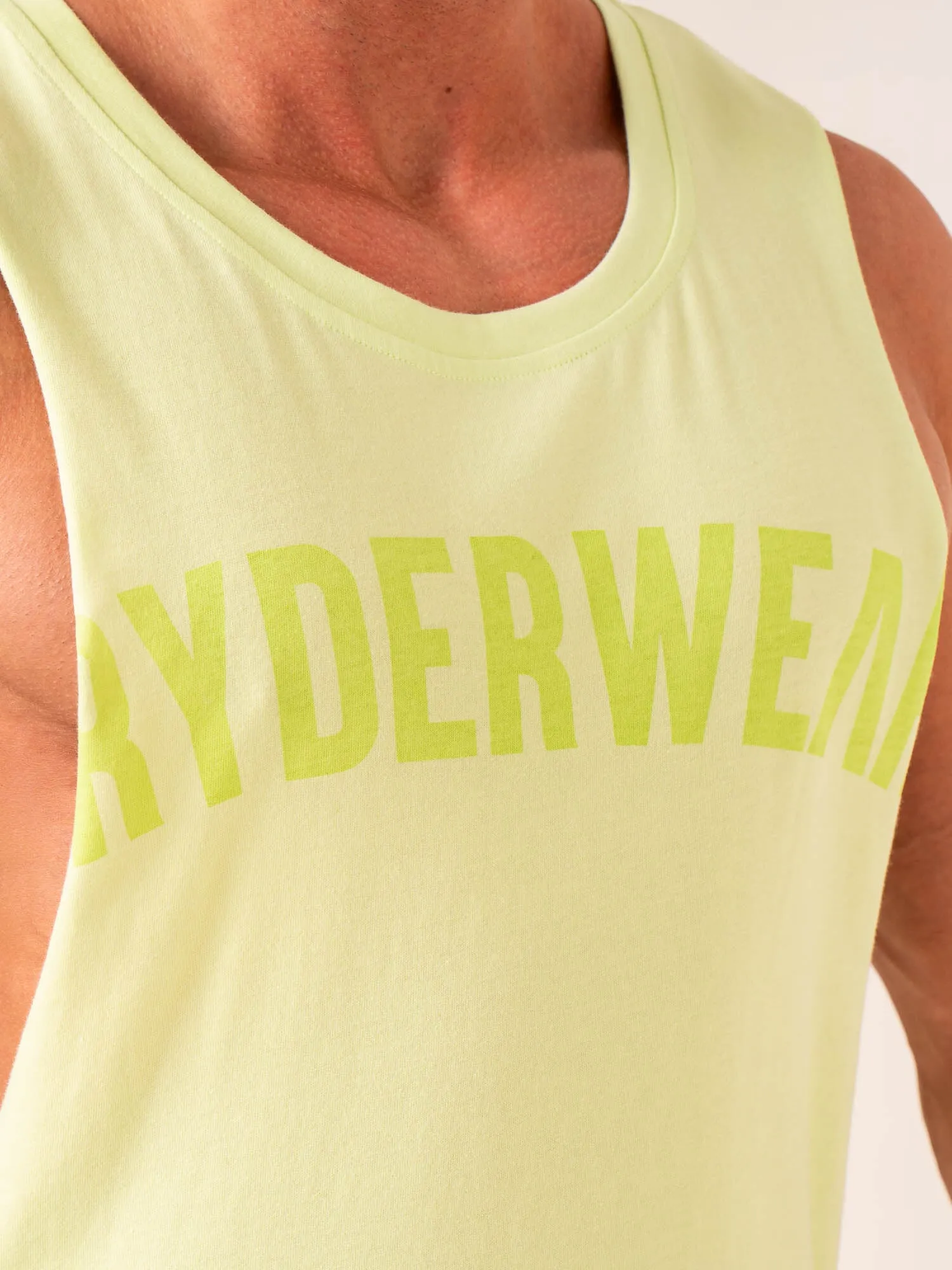 Baller Tank - Lime sold by Ryderwear product image thumbnail 3