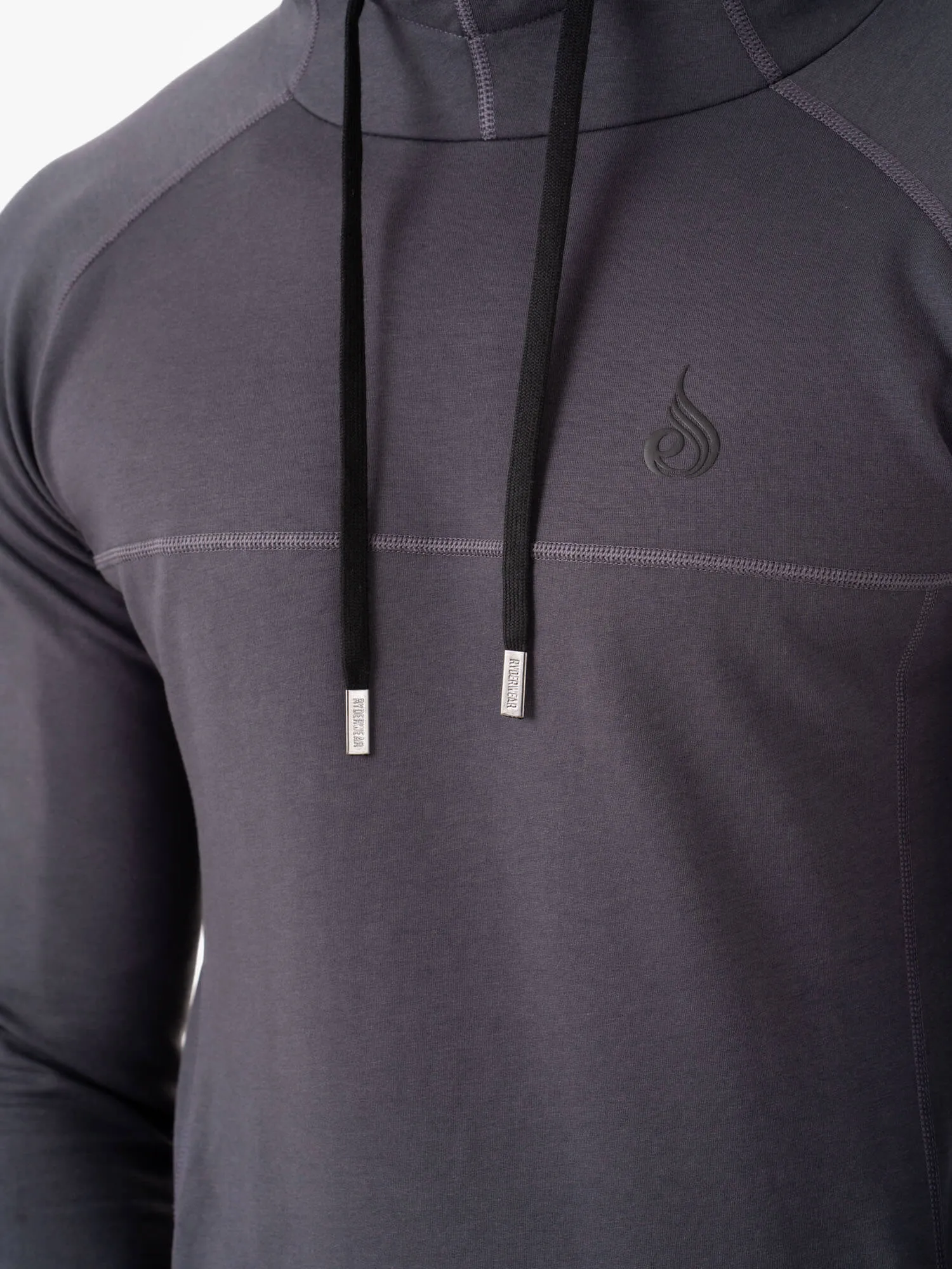 Optimal Pullover Hoodie - Charcoal sold by Ryderwear product image thumbnail 4