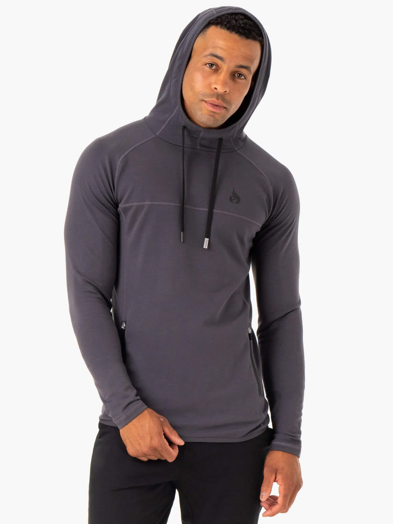 Optimal Pullover Hoodie - Charcoal sold by Ryderwear product image thumbnail 3