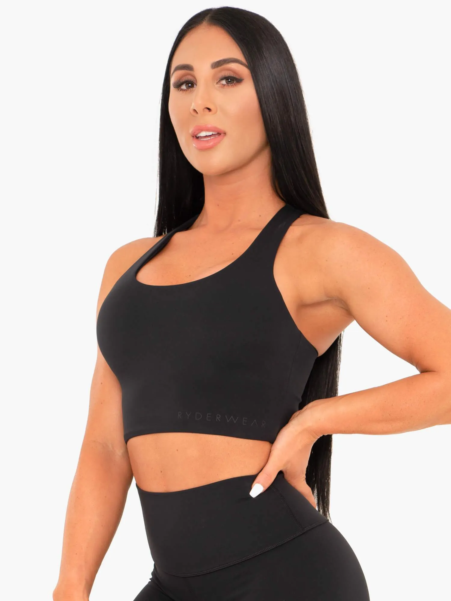 NKD Sports Bra - Black sold by Ryderwear product image thumbnail 3