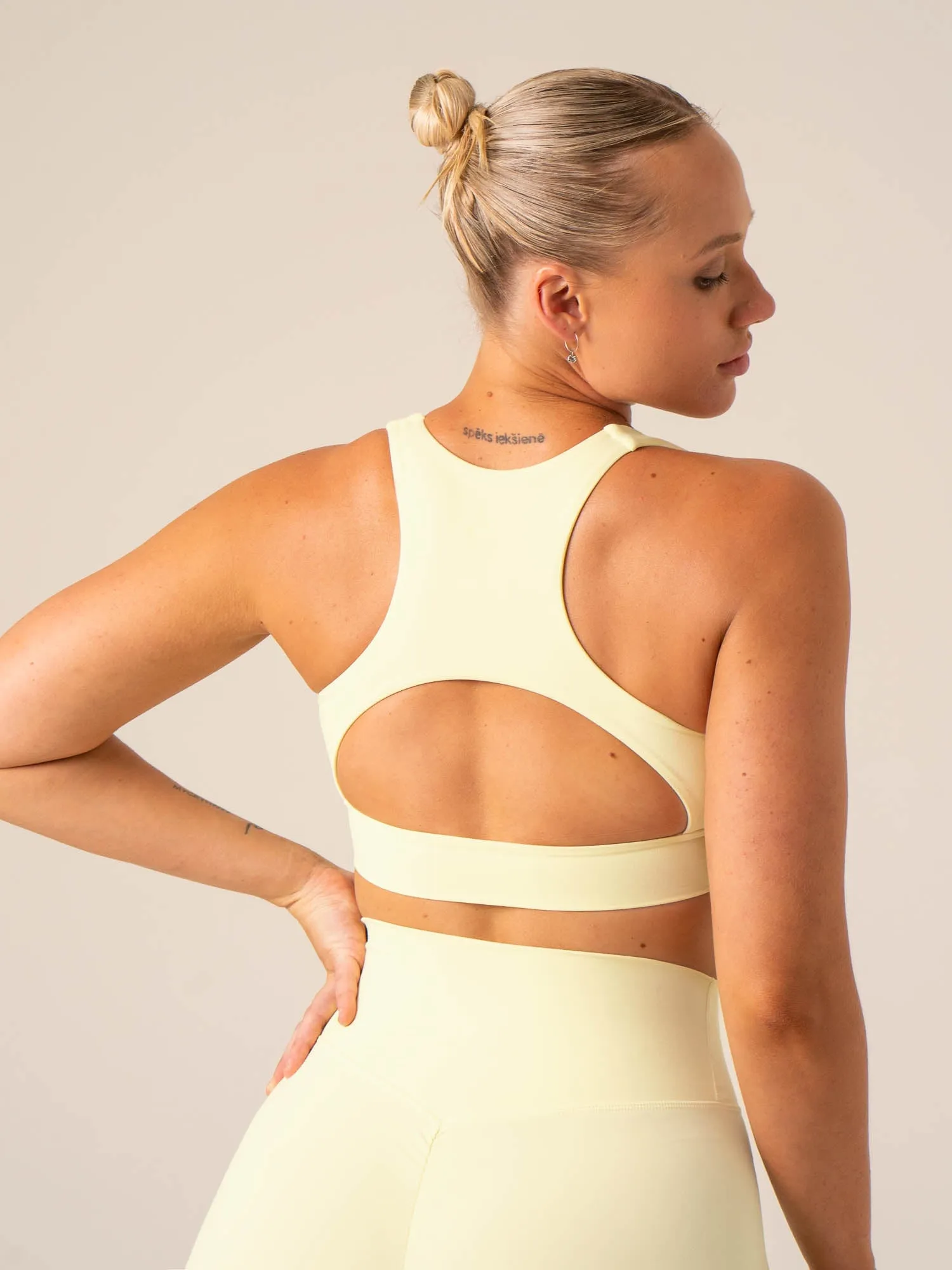 NKD Embody Sports Bra - Lemon sold by Ryderwear product image thumbnail 4