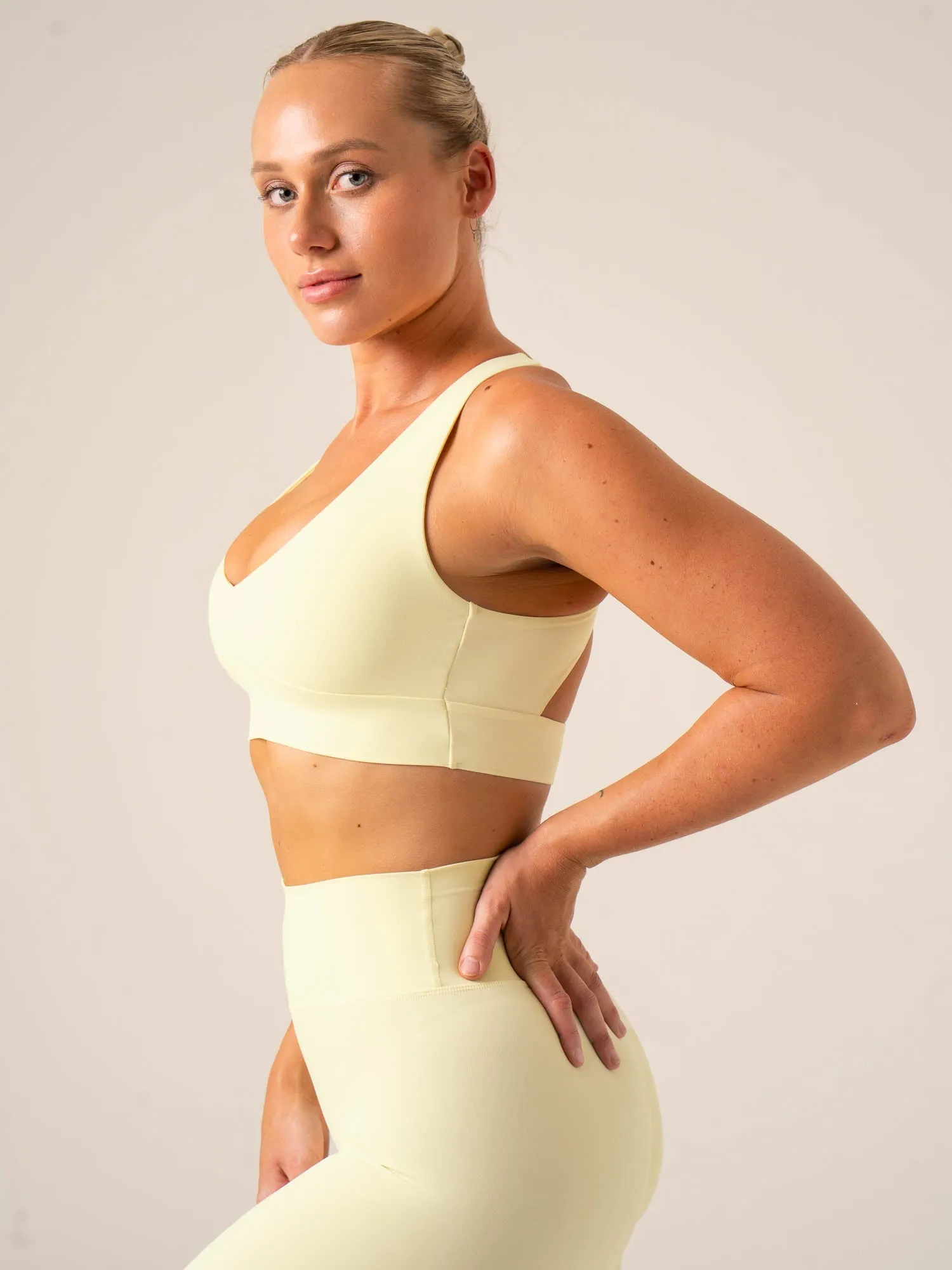 NKD Embody Sports Bra - Lemon sold by Ryderwear product image thumbnail 5