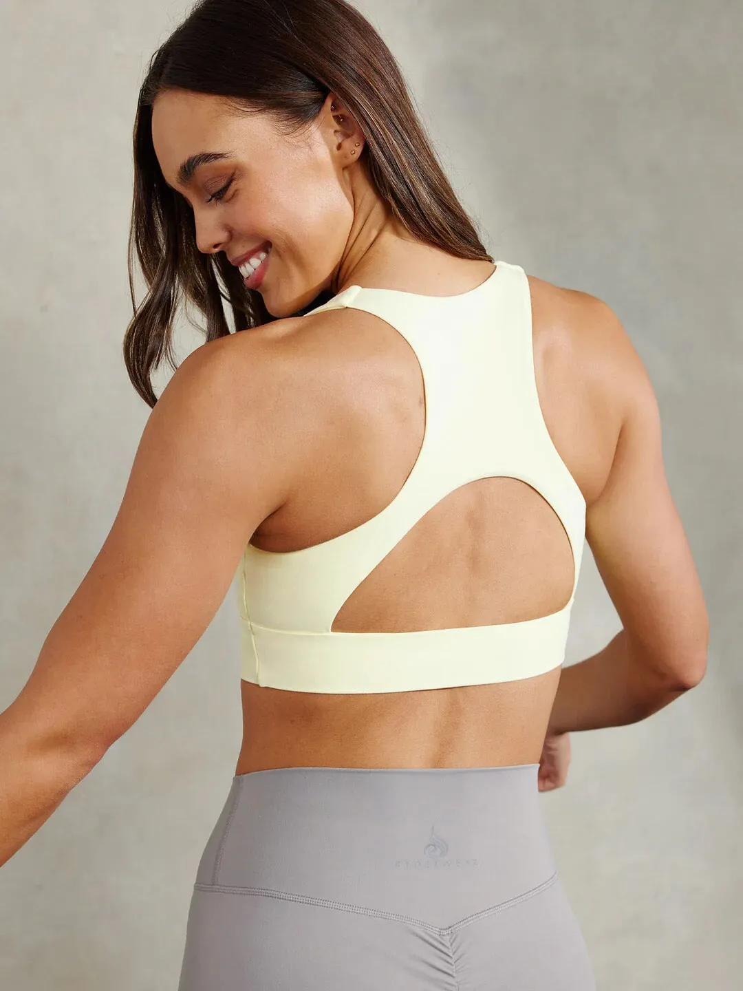NKD Embody Sports Bra - Lemon sold by Ryderwear product image thumbnail 2