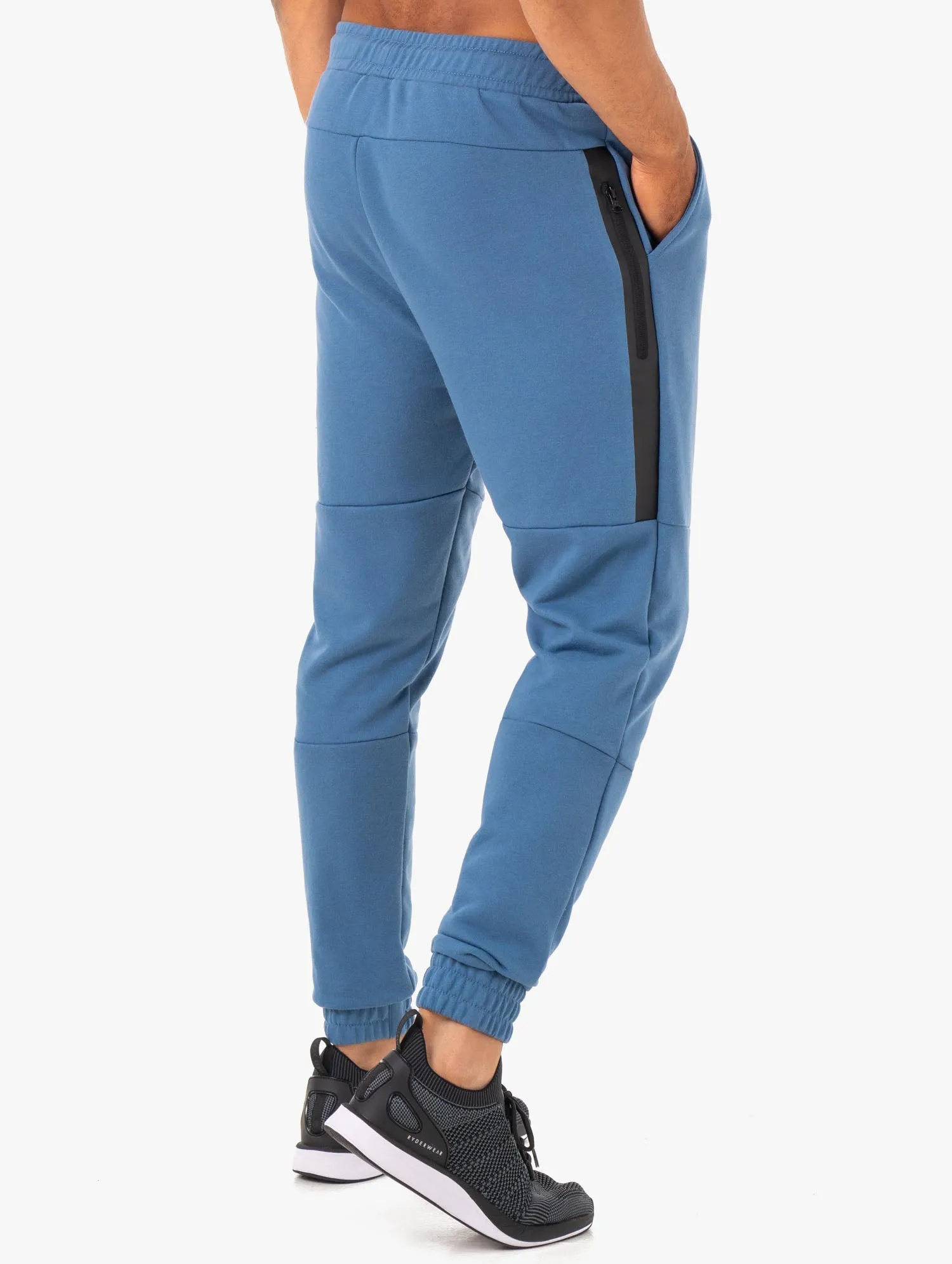 Restore Fleece Track Pant - Blue sold by Ryderwear product image thumbnail 2