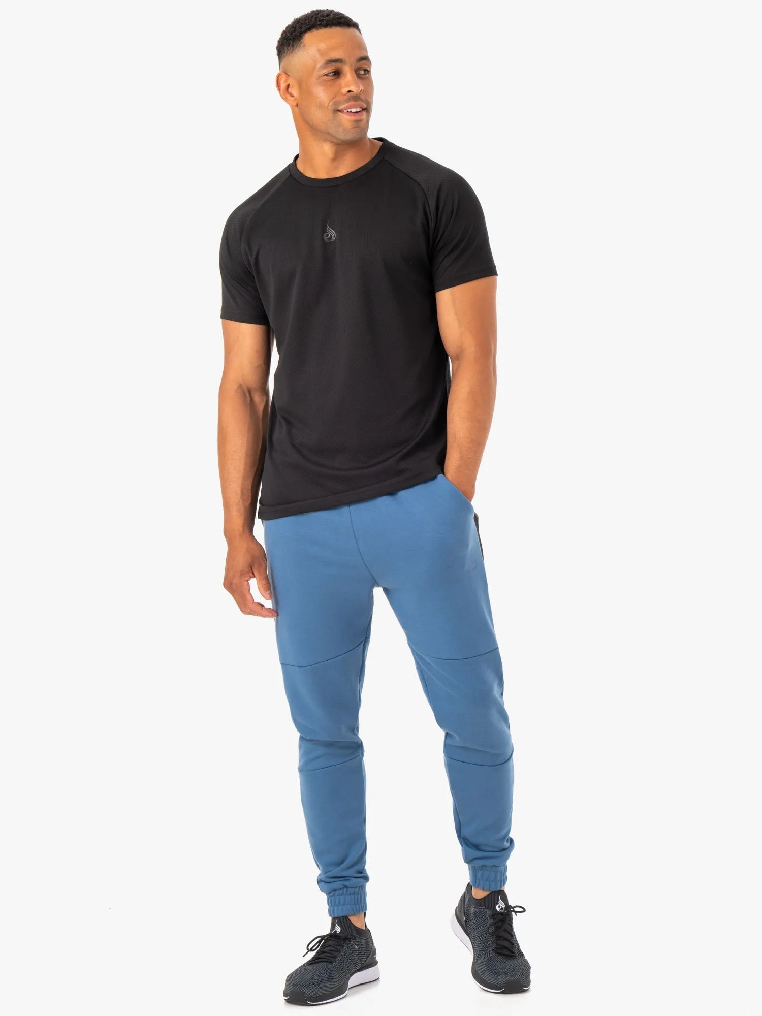 Restore Fleece Track Pant - Blue sold by Ryderwear product image thumbnail 3