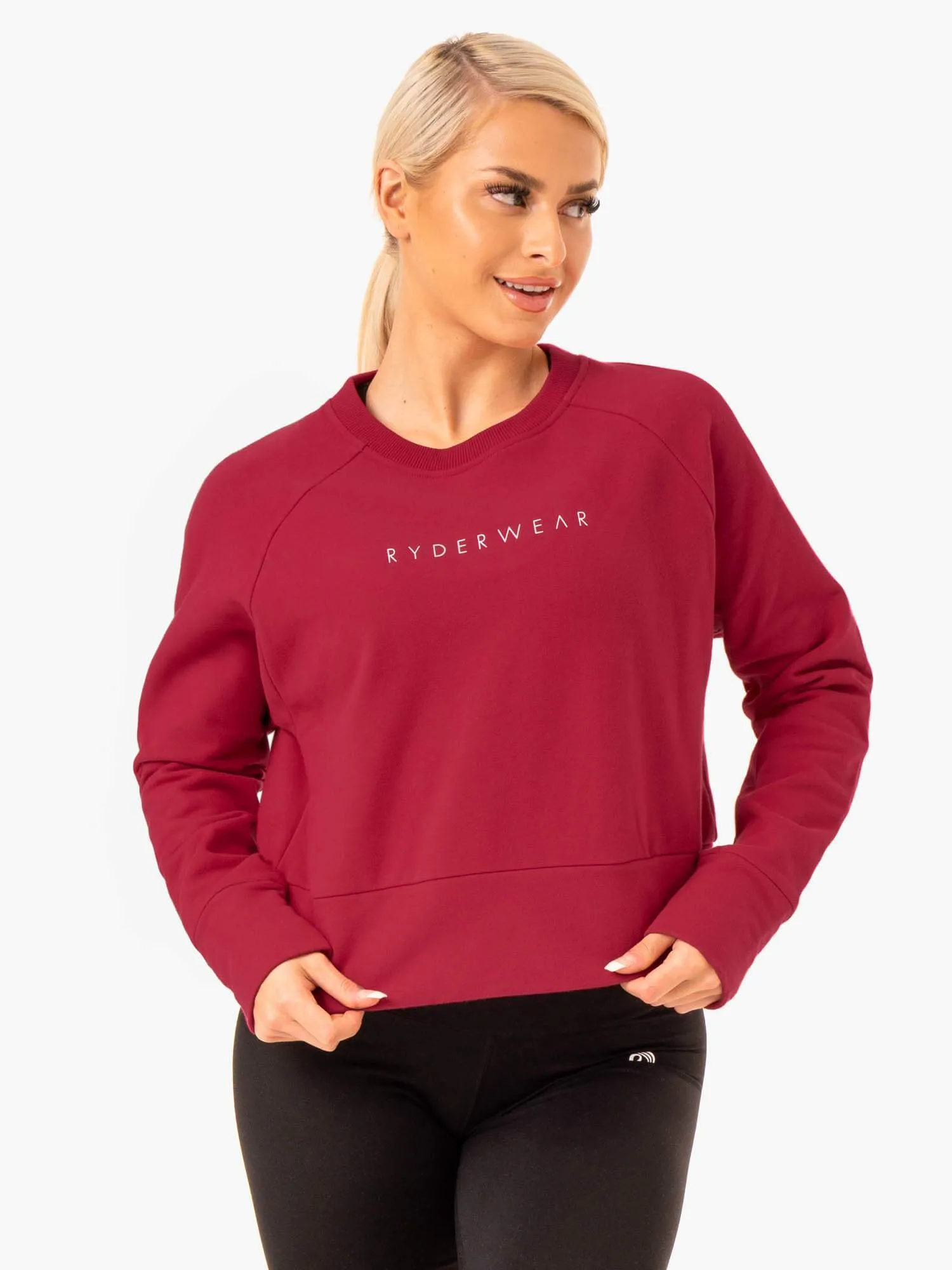 Motion Sweater - Wine Red sold by Ryderwear product image thumbnail 4