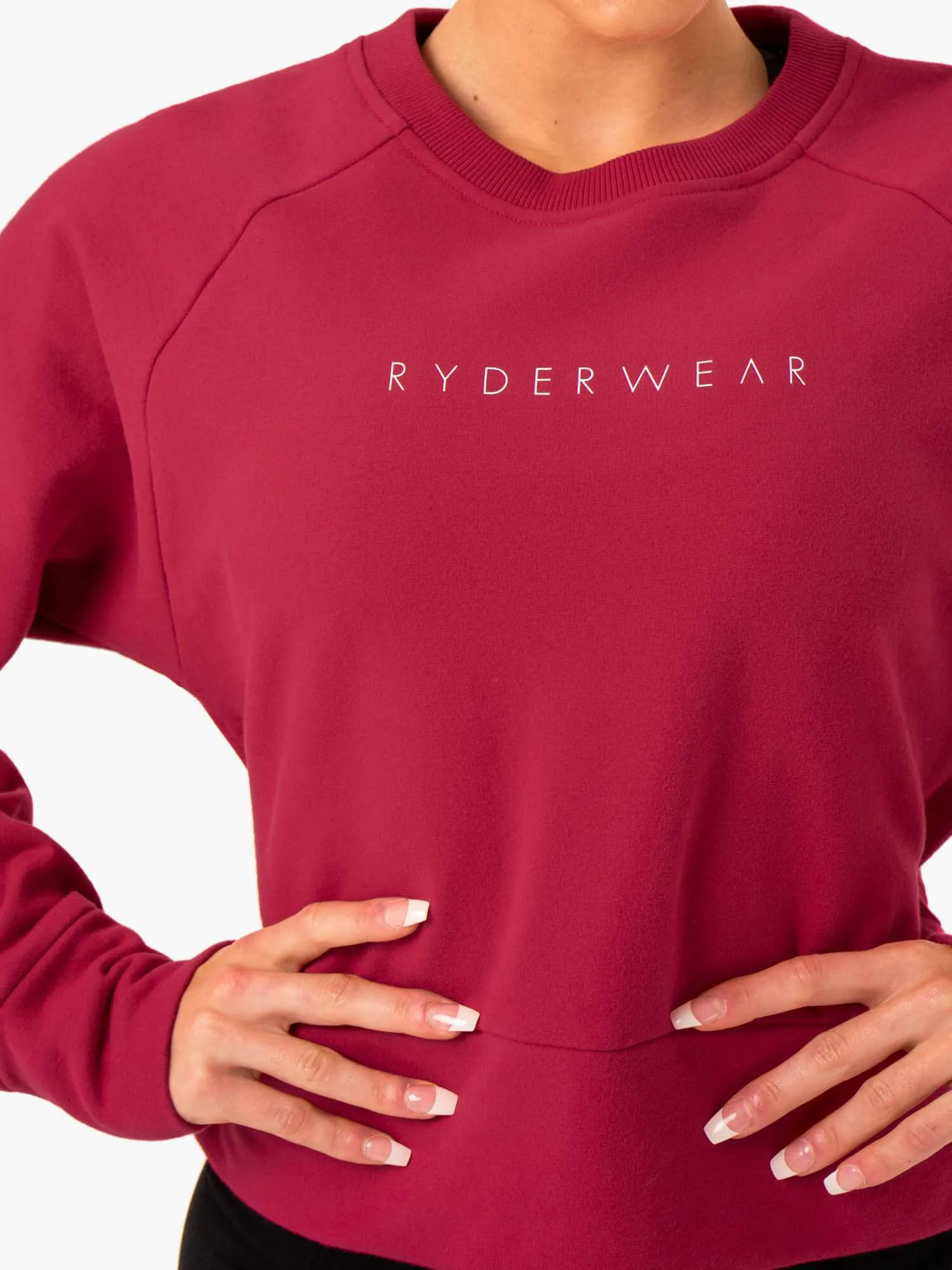 Motion Sweater - Wine Red sold by Ryderwear product image thumbnail 3