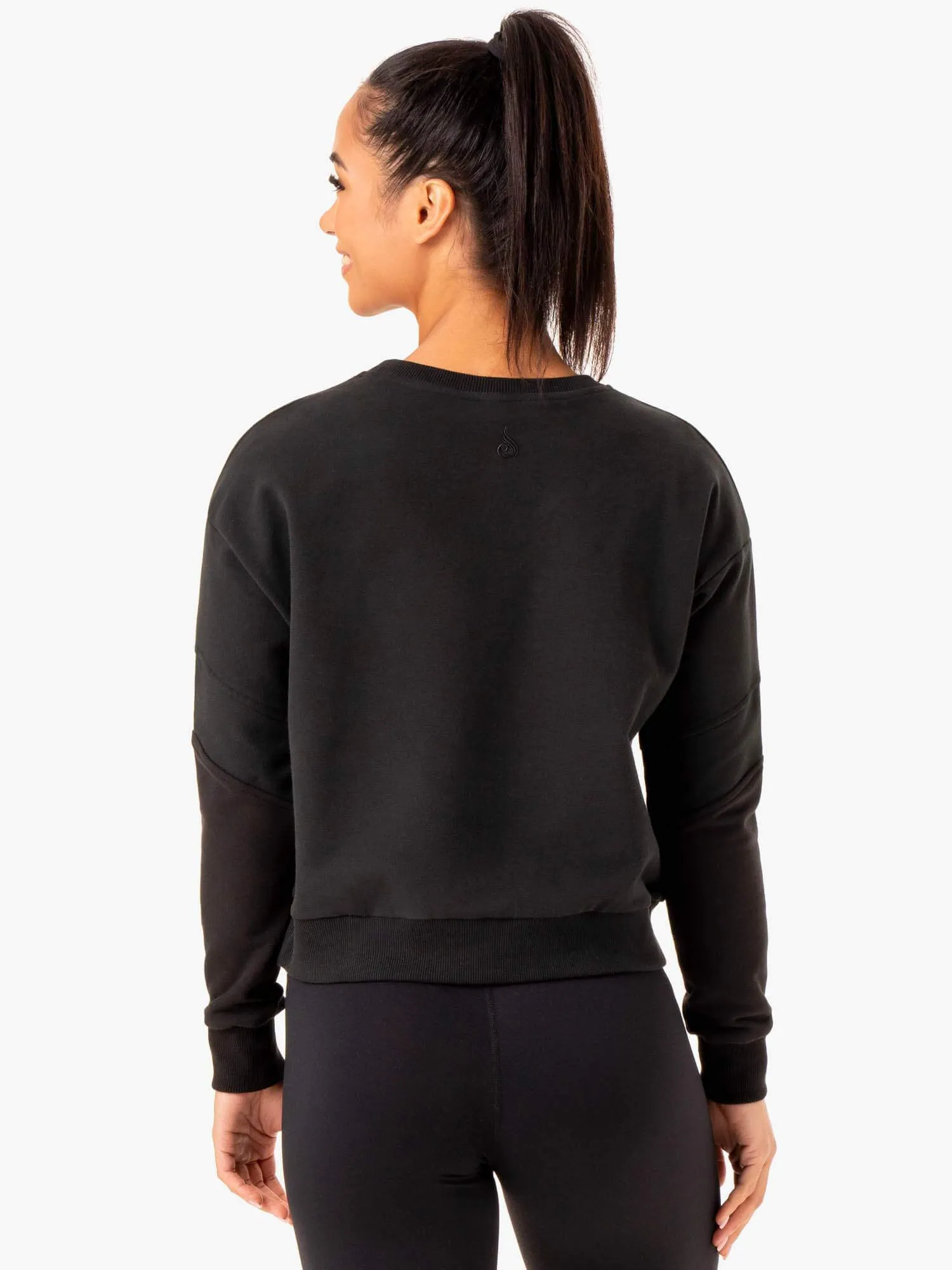 Hybrid Pullover Jumper - Black/Charcoal sold by Ryderwear product image thumbnail 2