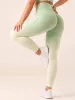 Ombre Seamless Leggings - Lime Ombre sold by Ryderwear