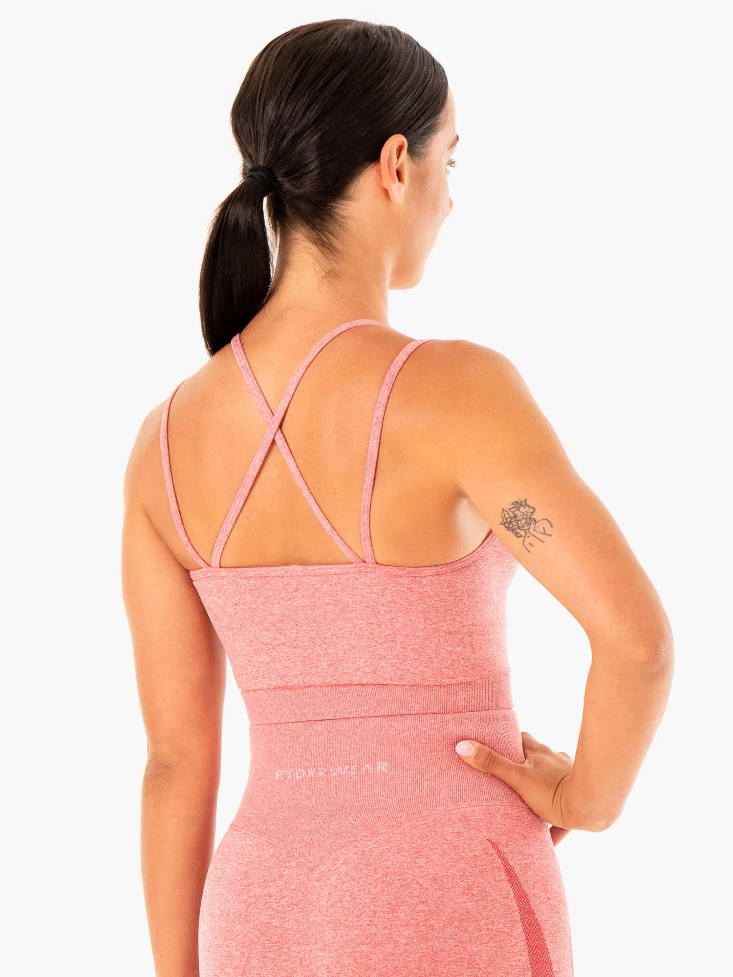 Sculpt Seamless Tank - Pink Marl sold by Ryderwear product image thumbnail 2