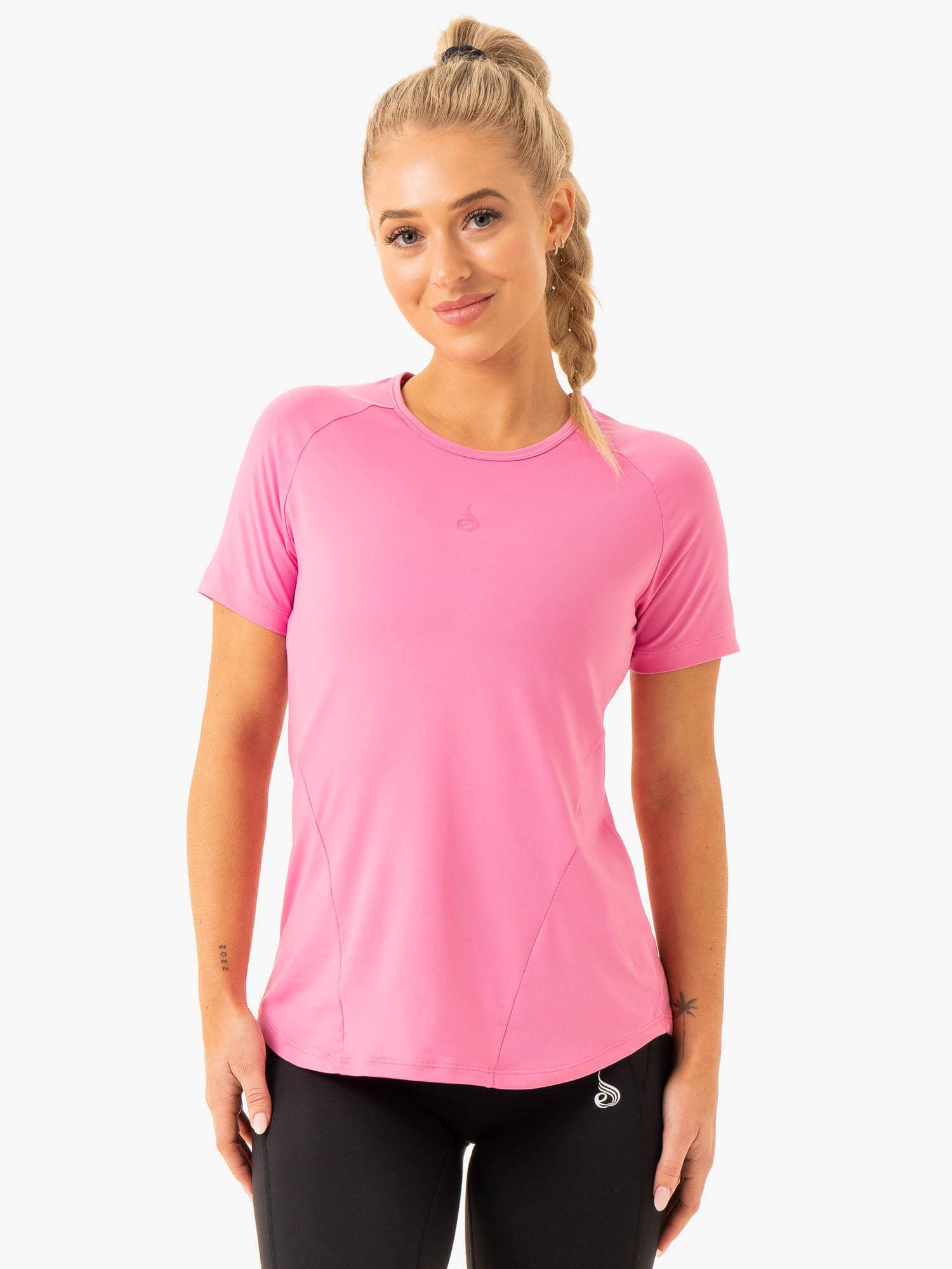 Level Up Training T-Shirt - Pink sold by Ryderwear