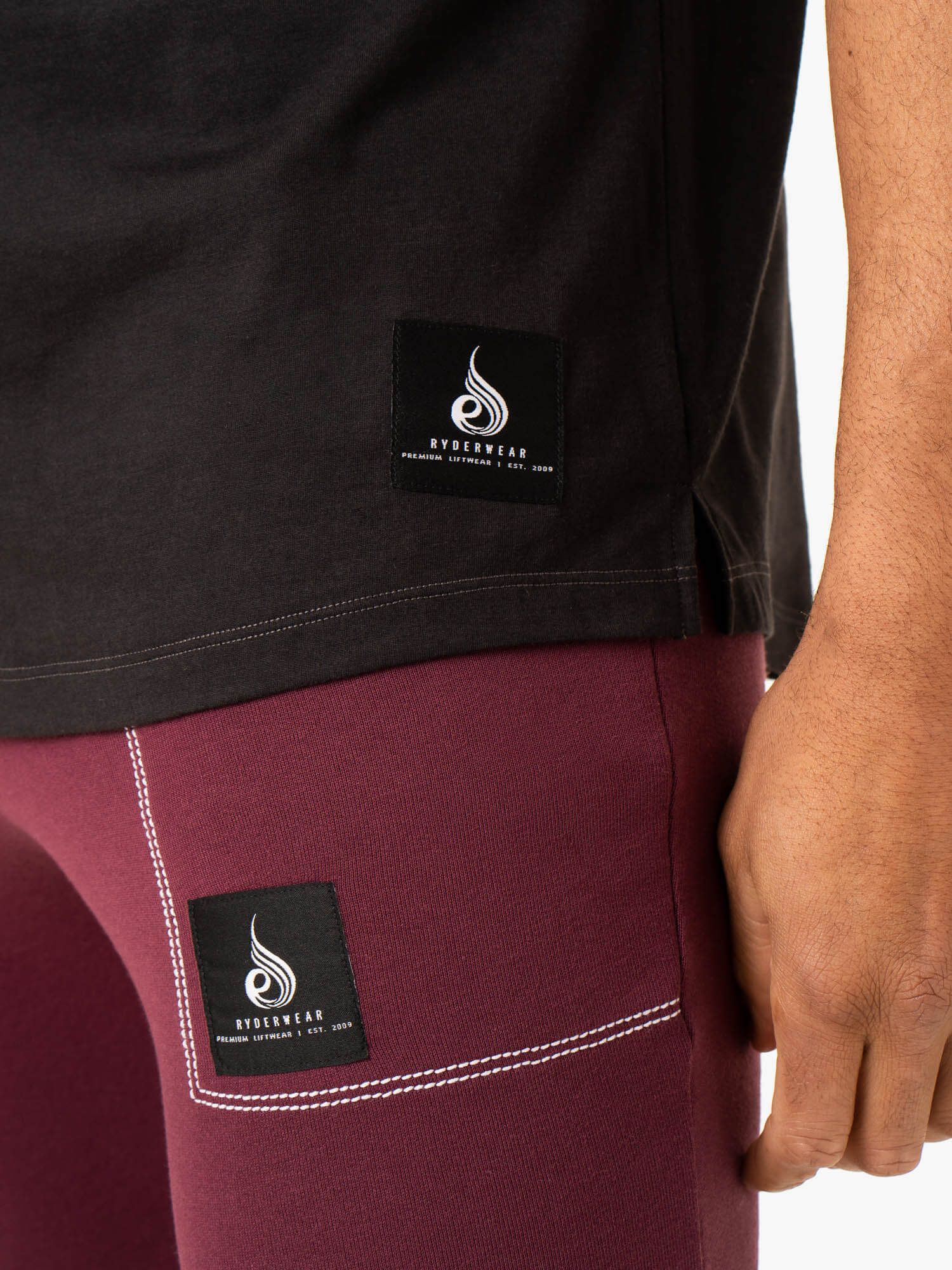 Vital T-Shirt - Faded Black sold by Ryderwear product image thumbnail 5