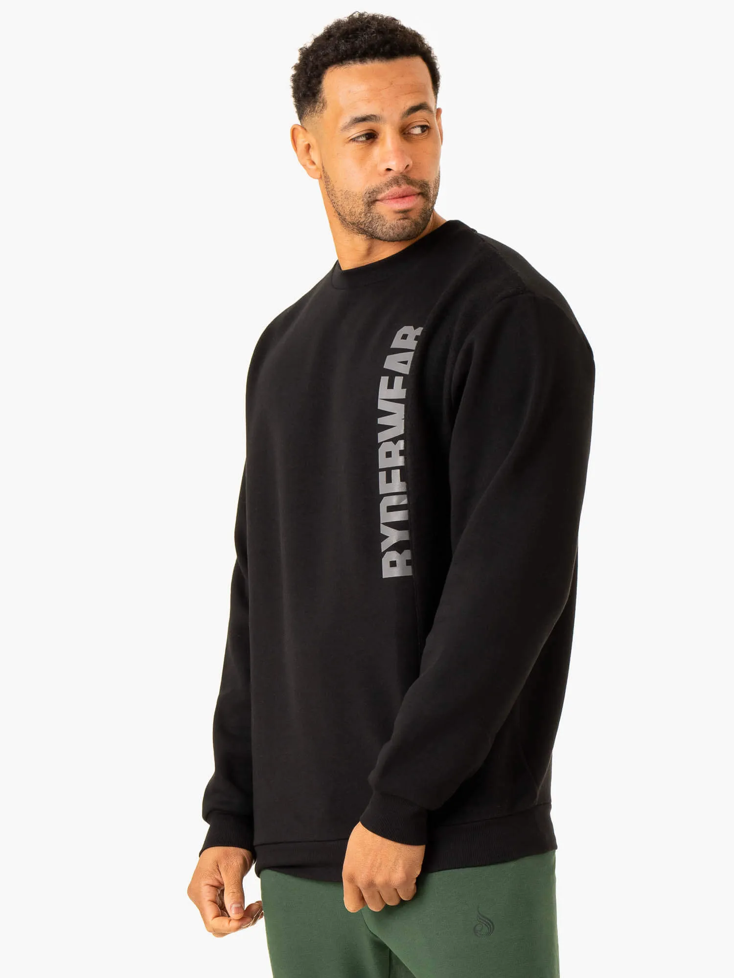 Heritage Pullover Jumper - Black sold by Ryderwear product image thumbnail 3