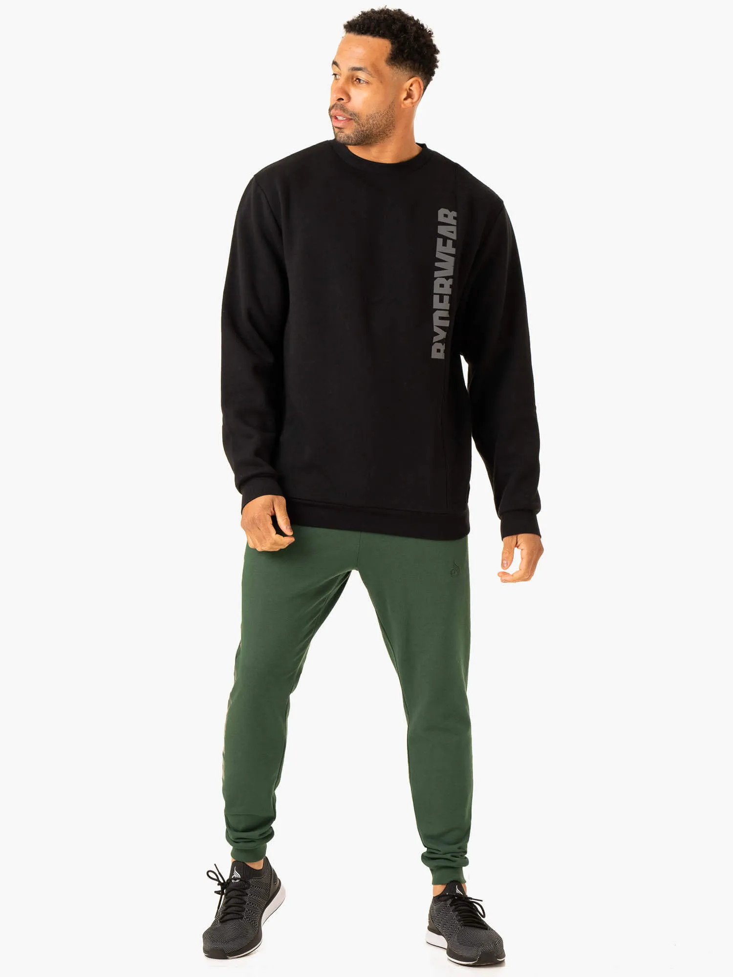 Heritage Pullover Jumper - Black sold by Ryderwear product image thumbnail 5