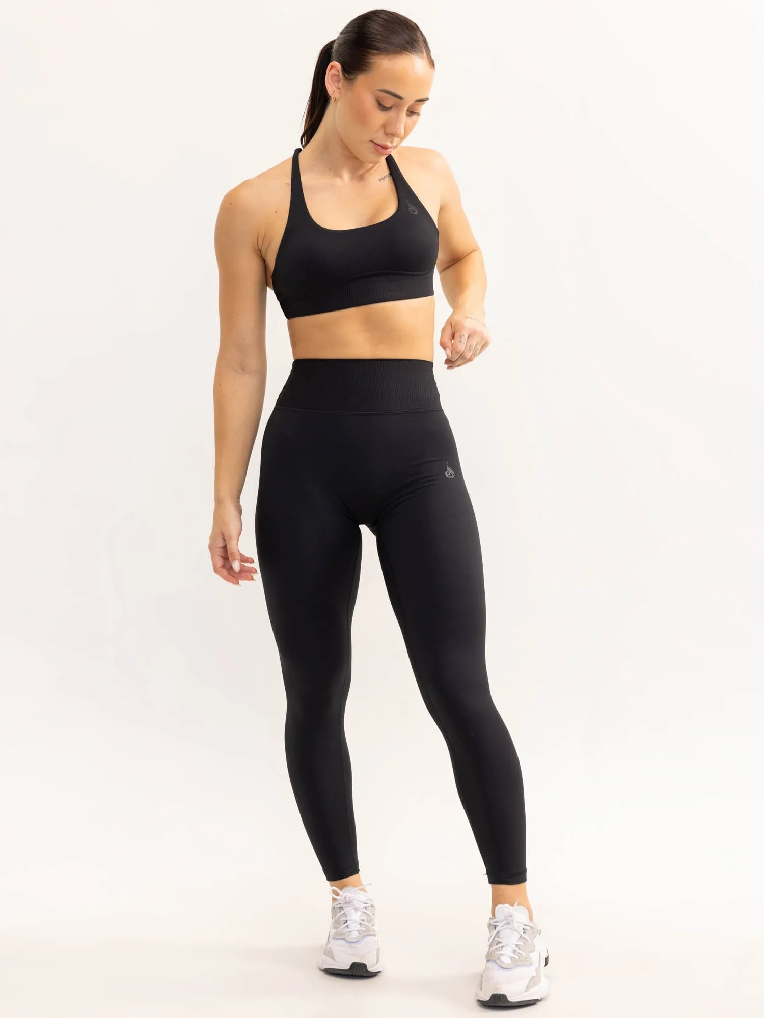 Activate High Waisted Leggings - Black sold by Ryderwear product image thumbnail 5