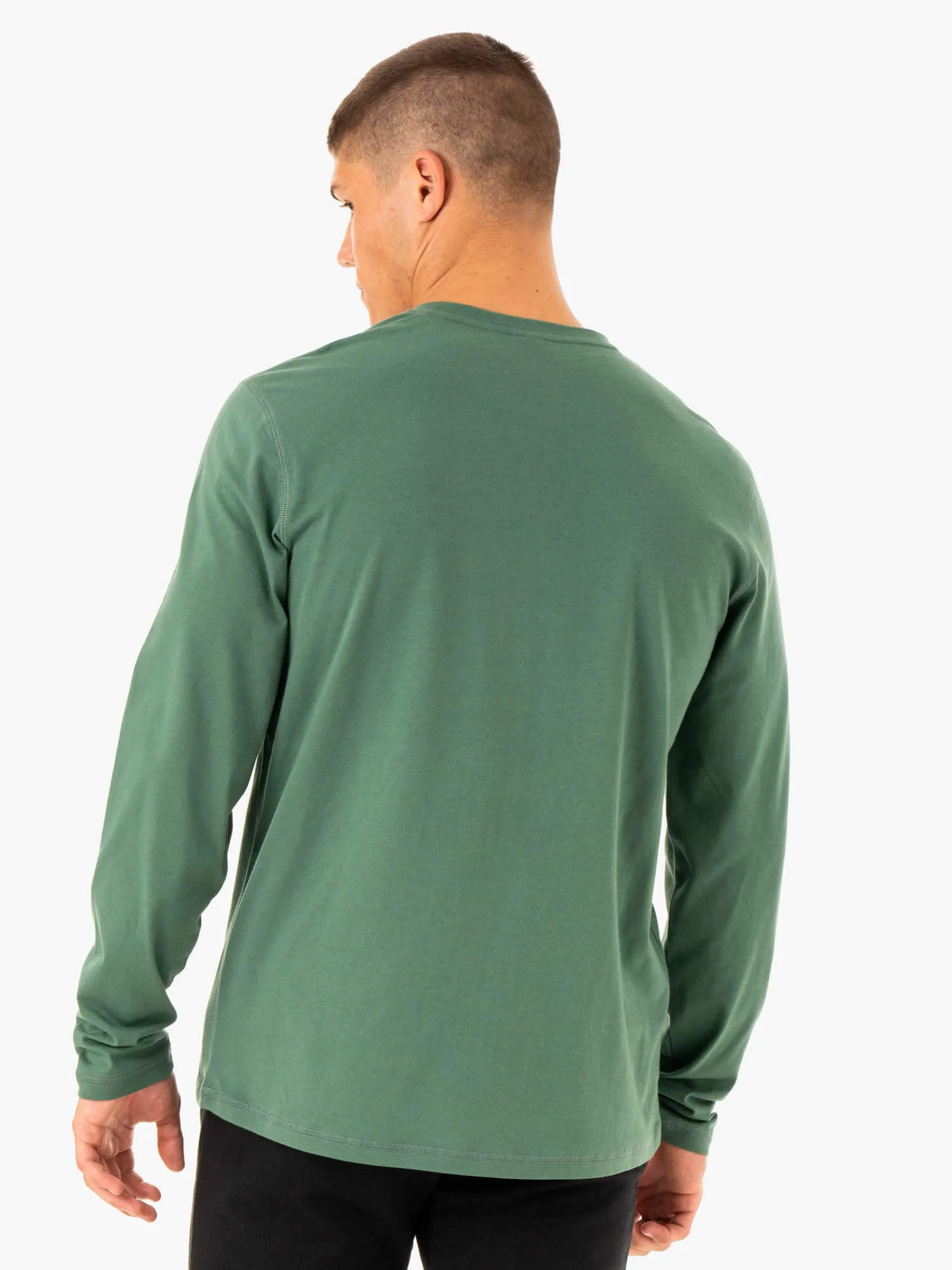 Limitless Long Sleeve T-Shirt - Forest Green sold by Ryderwear product image thumbnail 2
