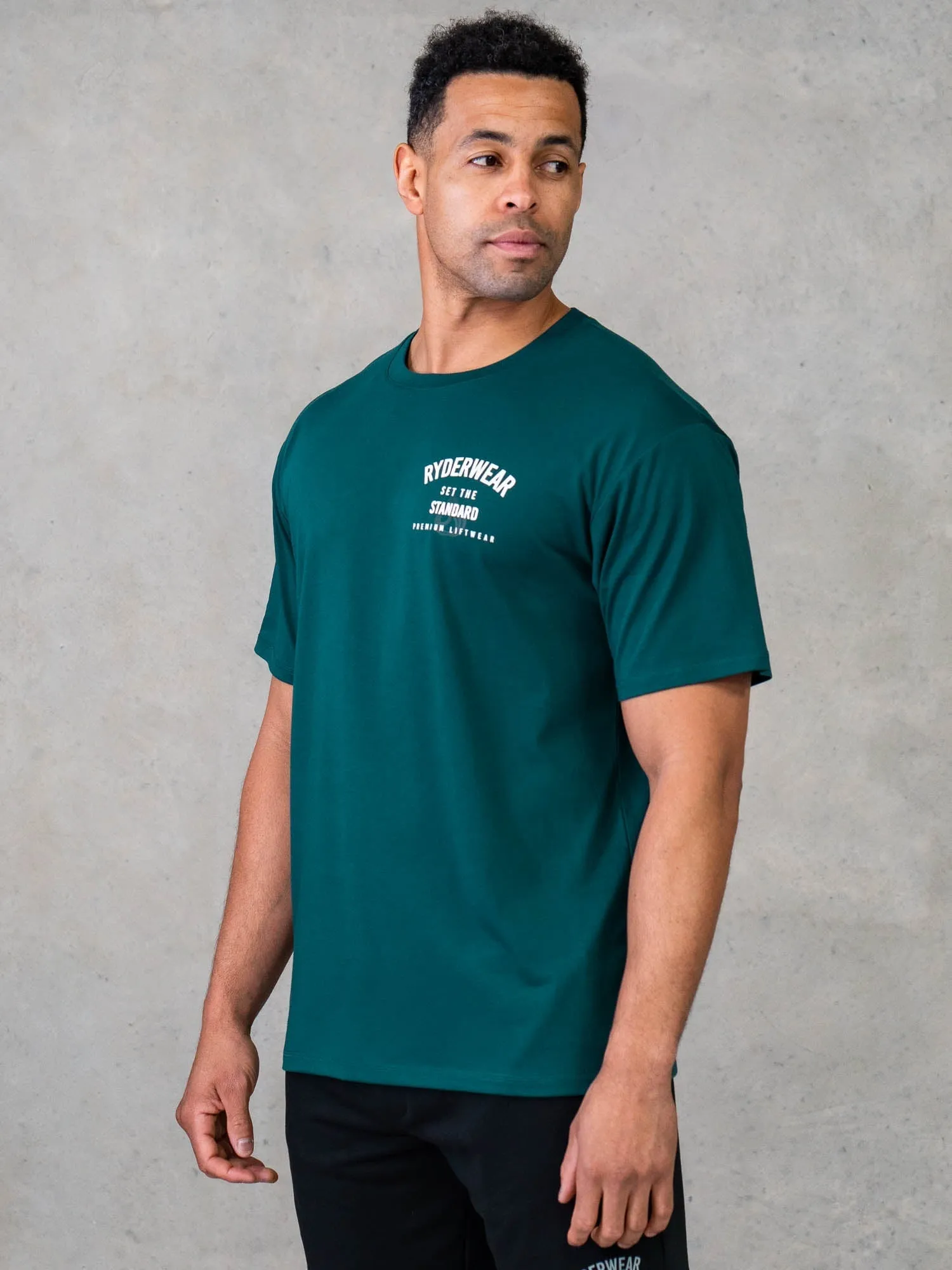Legacy T-Shirt - Emerald sold by Ryderwear product image thumbnail 2