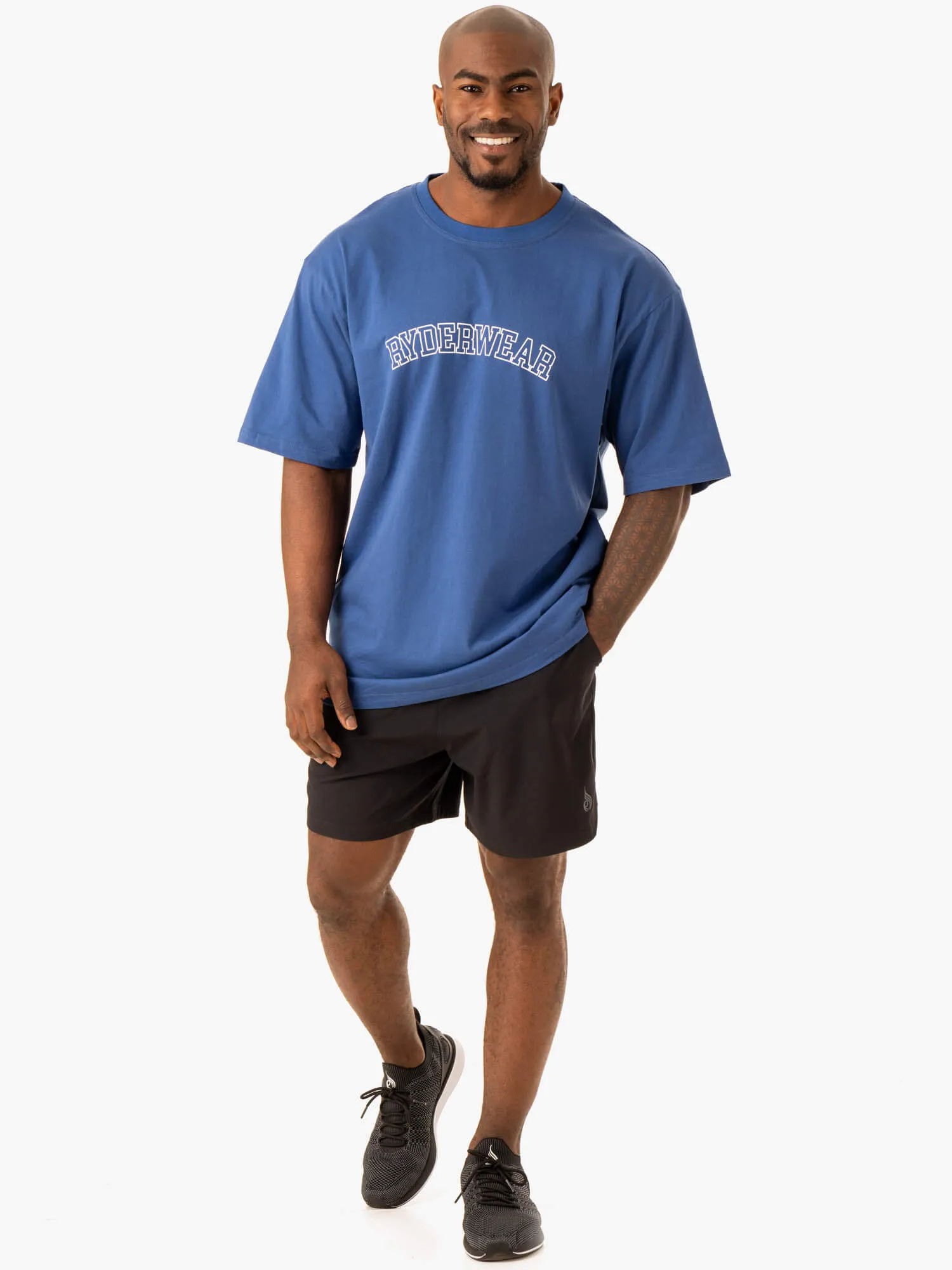 Oversized T-Shirt - Royal Blue sold by Ryderwear product image thumbnail 4