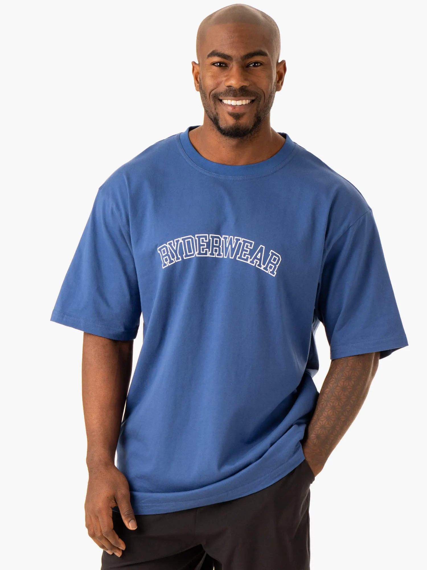 Oversized T-Shirt - Royal Blue sold by Ryderwear