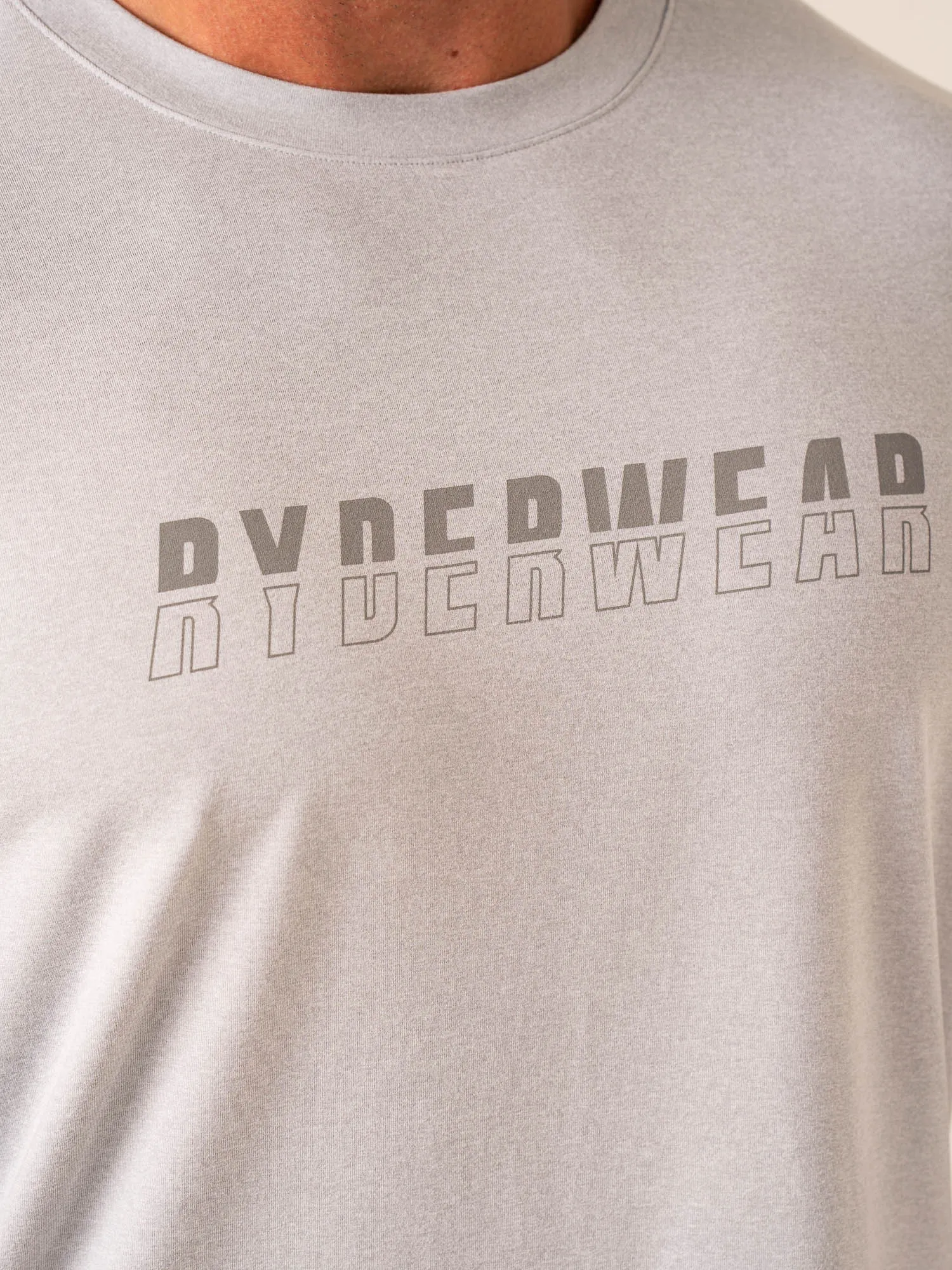 Soft Tech T-Shirt - Grey Marl sold by Ryderwear product image thumbnail 3