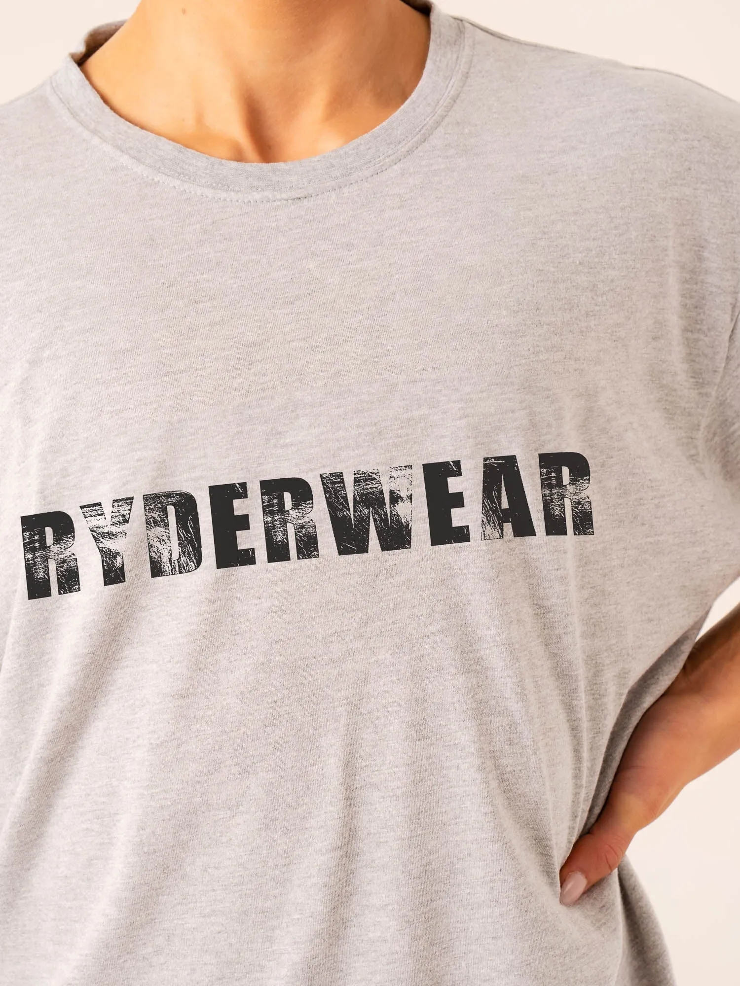 Training T-Shirt - Snow Marl sold by Ryderwear product image thumbnail 3