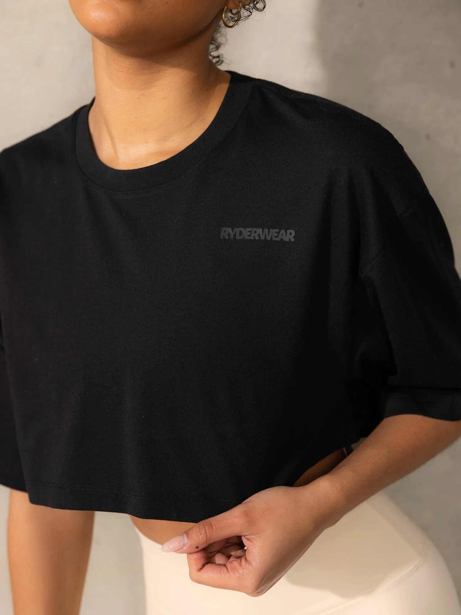 Empower Tee - Black sold by Ryderwear product image thumbnail 2