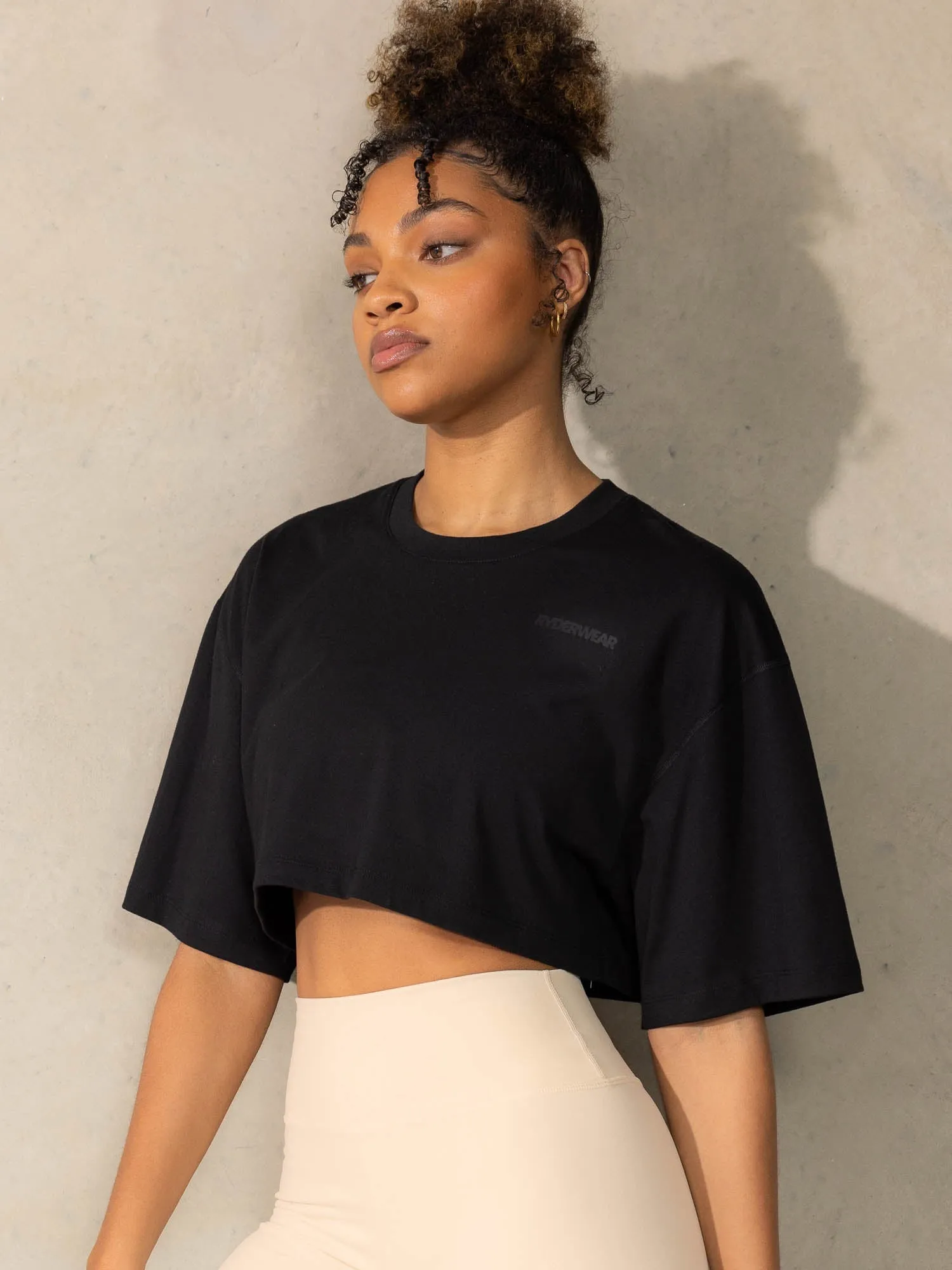 Empower Tee - Black sold by Ryderwear product image thumbnail 5