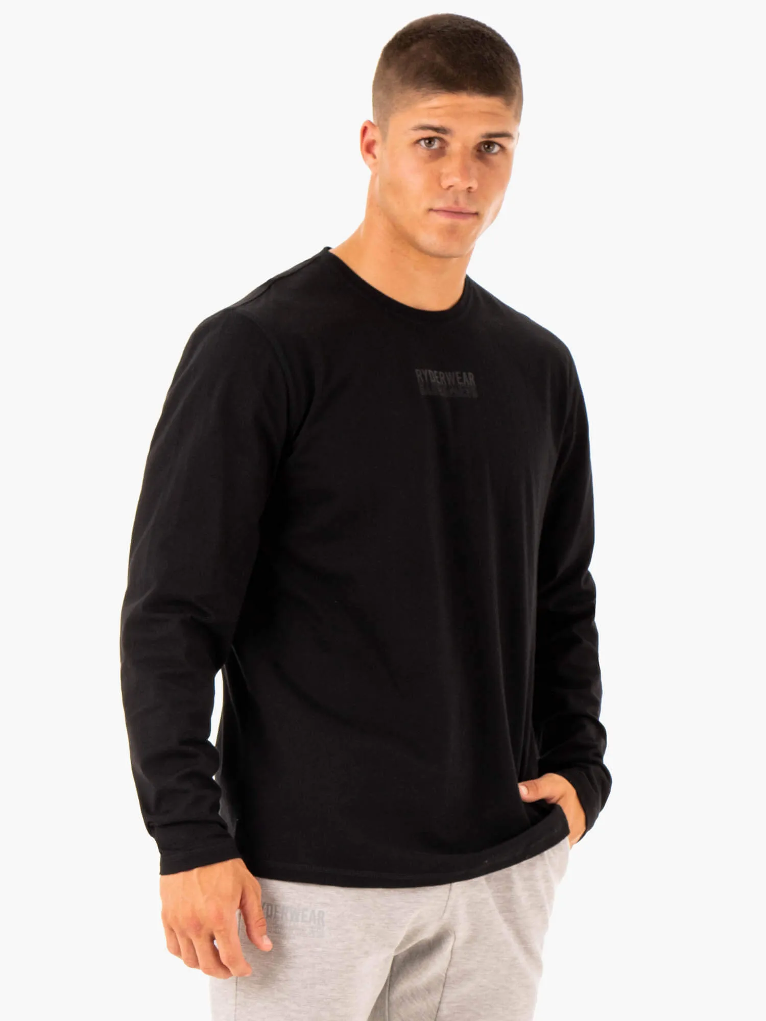 Limitless Long Sleeve T-Shirt - Black sold by Ryderwear product image thumbnail 3