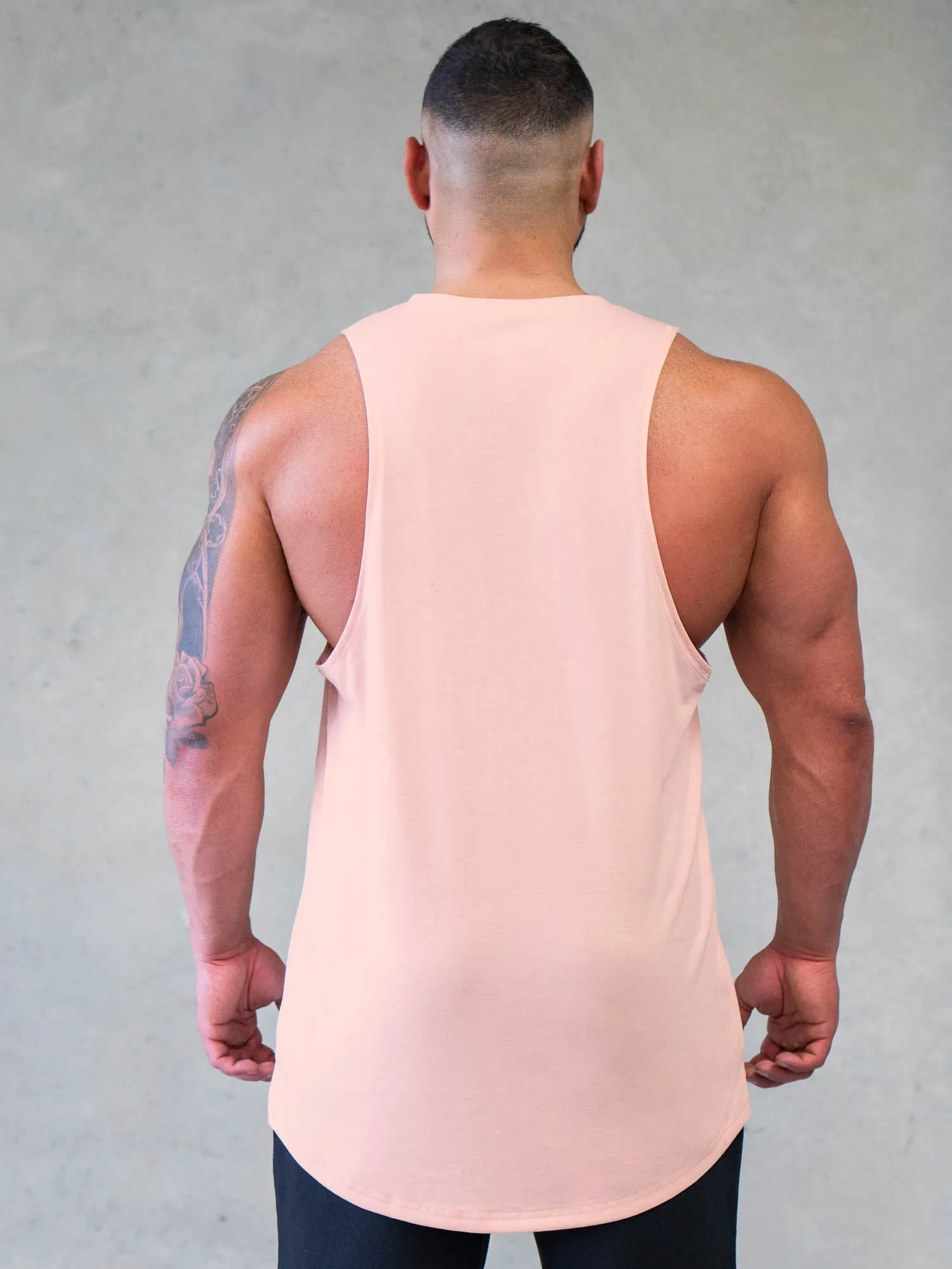 Legacy Drop Armhole Tank - Faded Pink sold by Ryderwear product image thumbnail 3