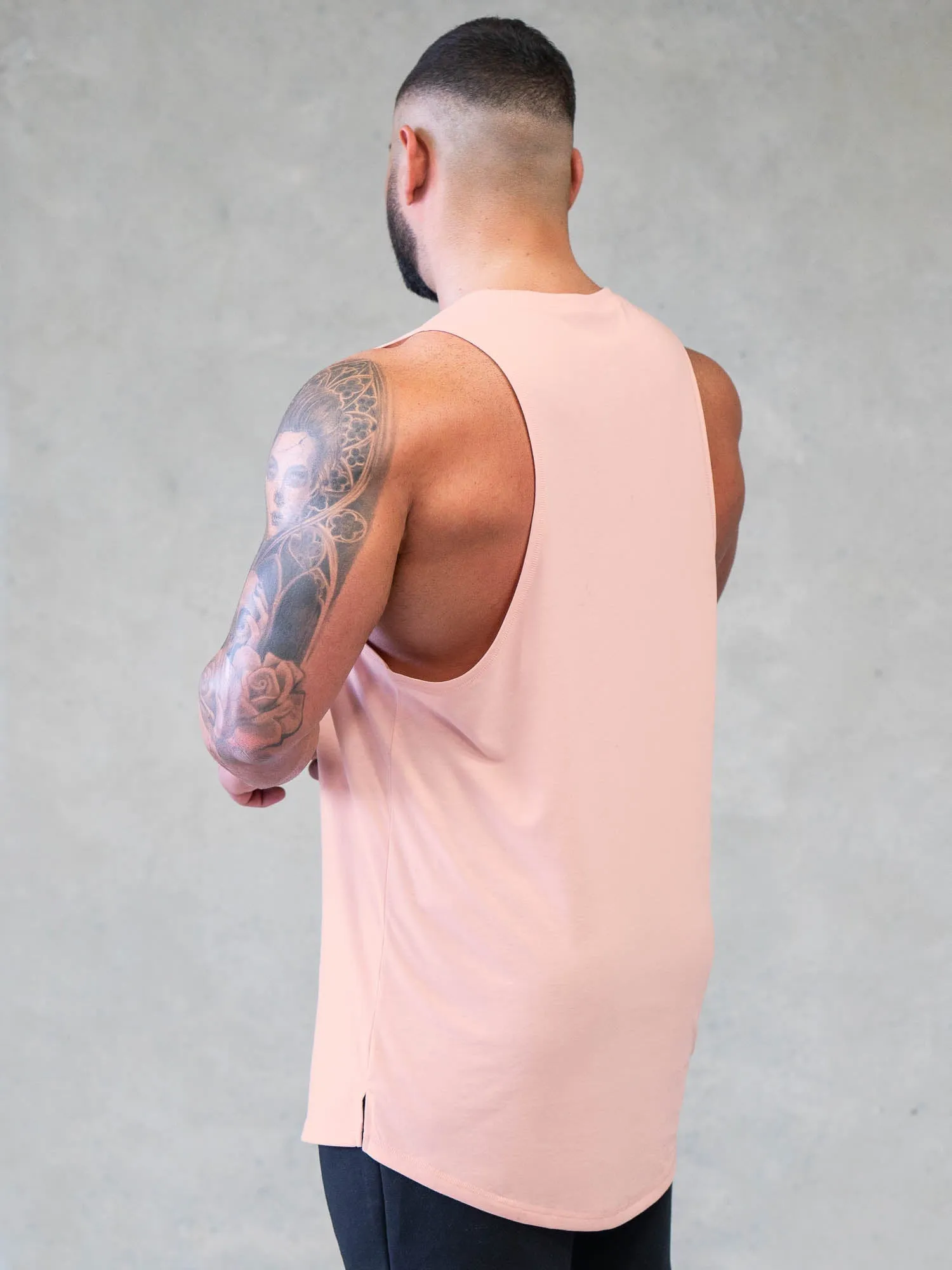 Legacy Drop Armhole Tank - Faded Pink sold by Ryderwear product image thumbnail 2