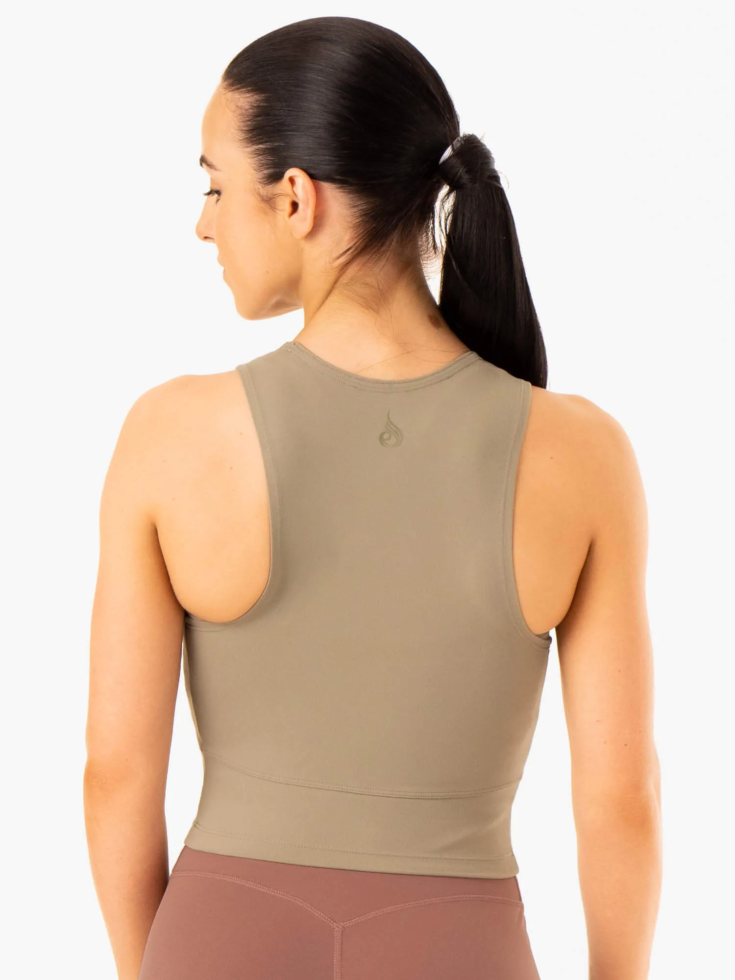 NKD Refine Tank - Khaki sold by Ryderwear product image thumbnail 2