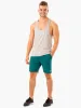 Recharge Track Gym Short - Teal sold by Ryderwear
