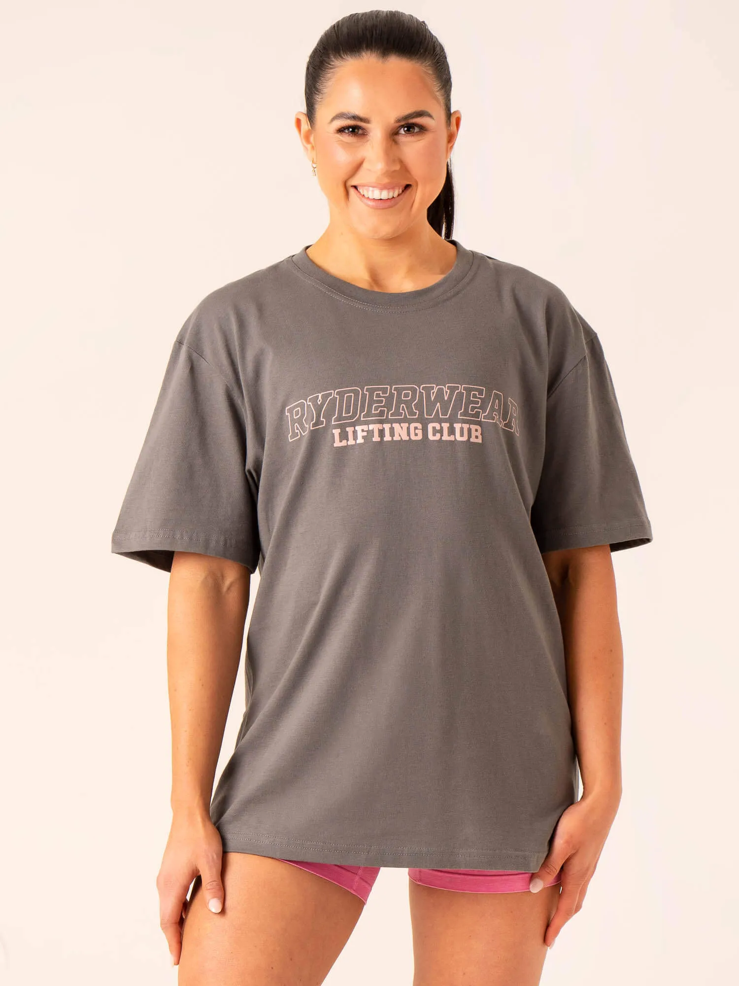 Lifting Club T-Shirt - Charcoal sold by Ryderwear