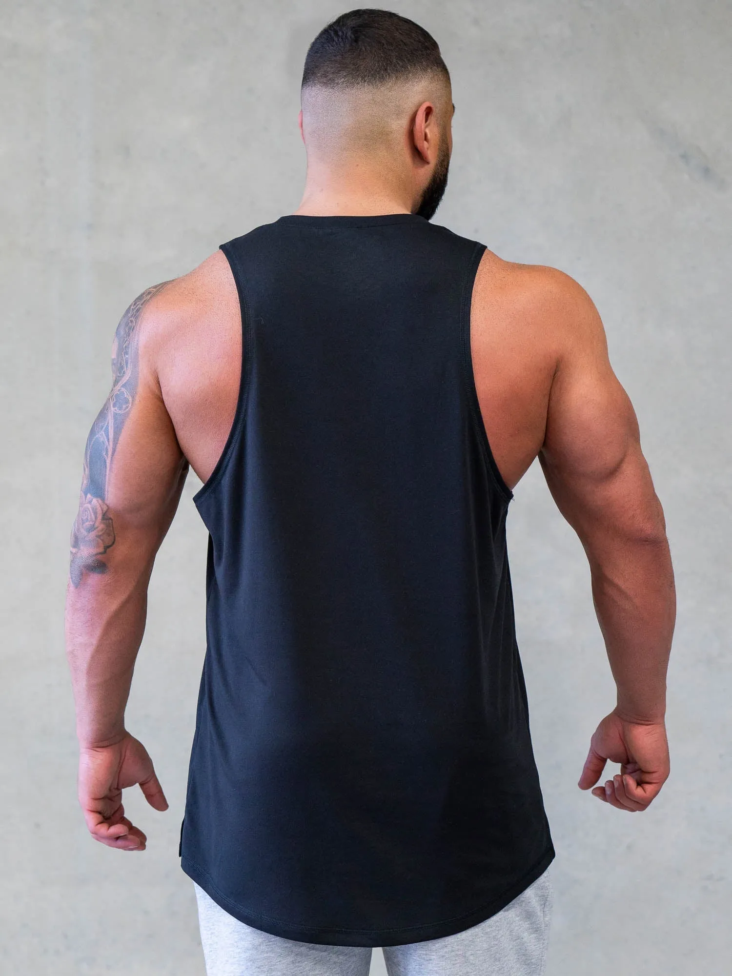 Legacy Drop Armhole Tank - Black sold by Ryderwear product image thumbnail 3