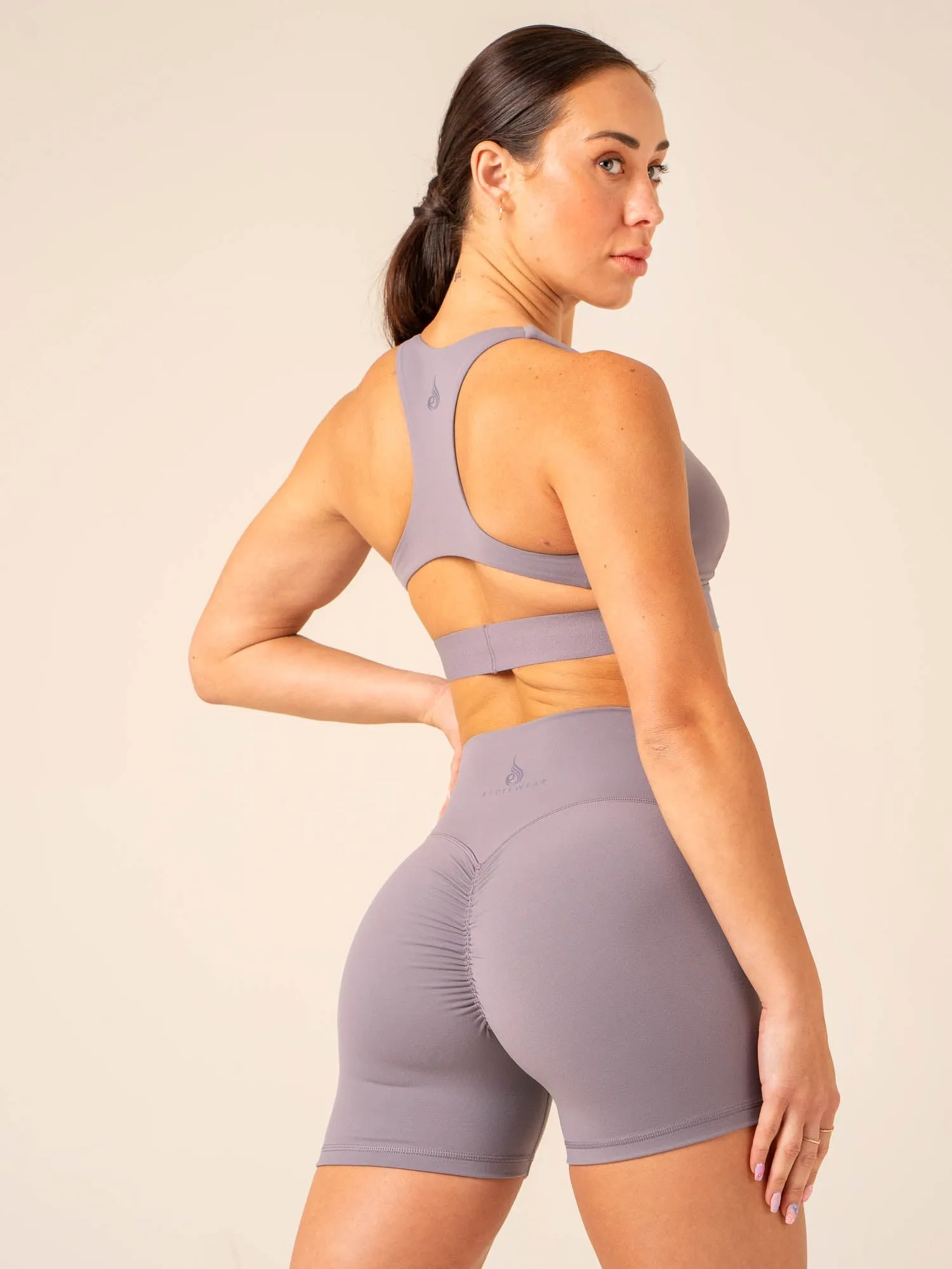 Extreme Scrunch Shorts - Mauve sold by Ryderwear