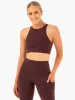 Reset High Impact Sports Bra - Chocolate sold by Ryderwear