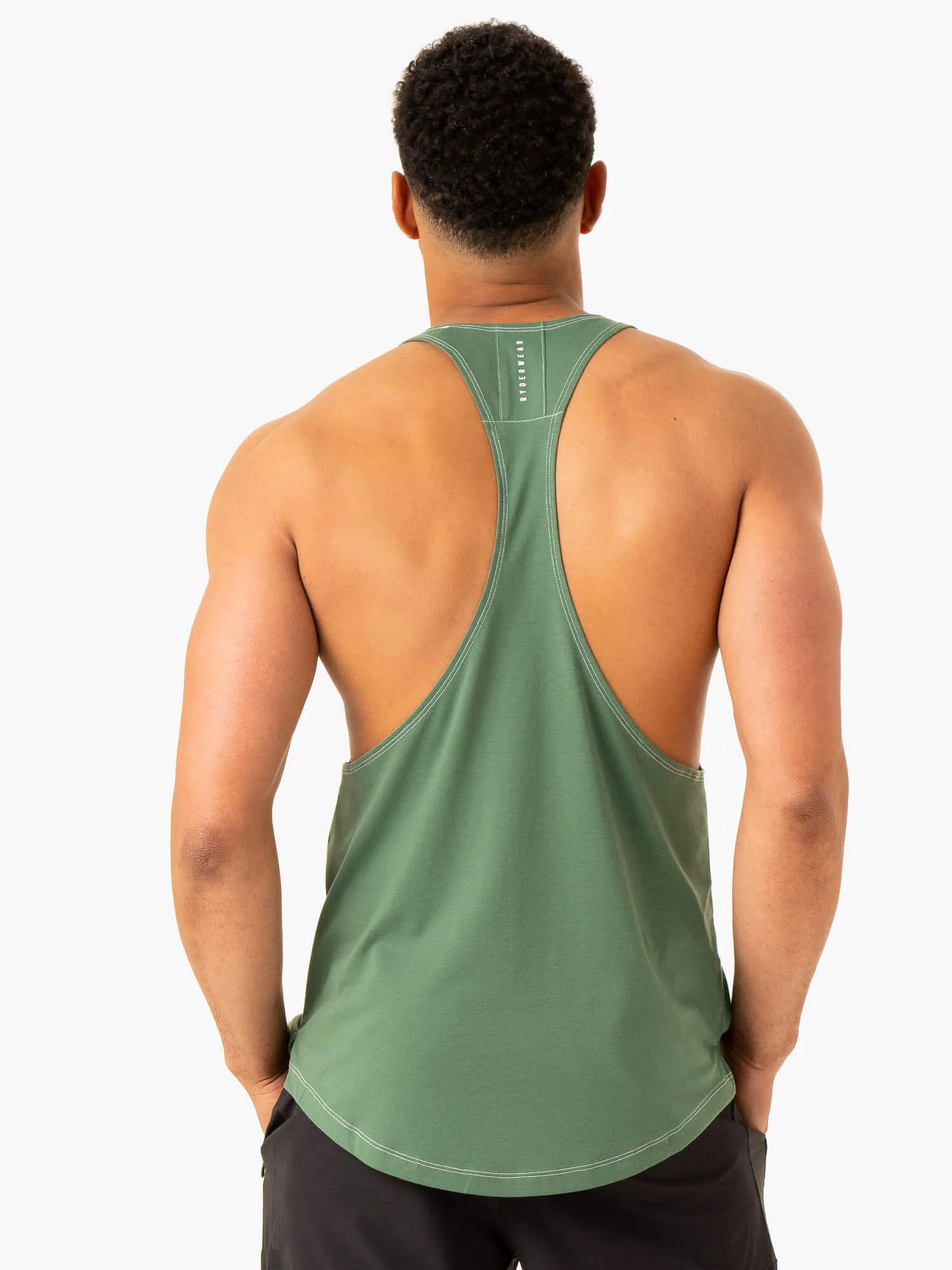 Vital Stringer T-Back - Green sold by Ryderwear product image thumbnail 3