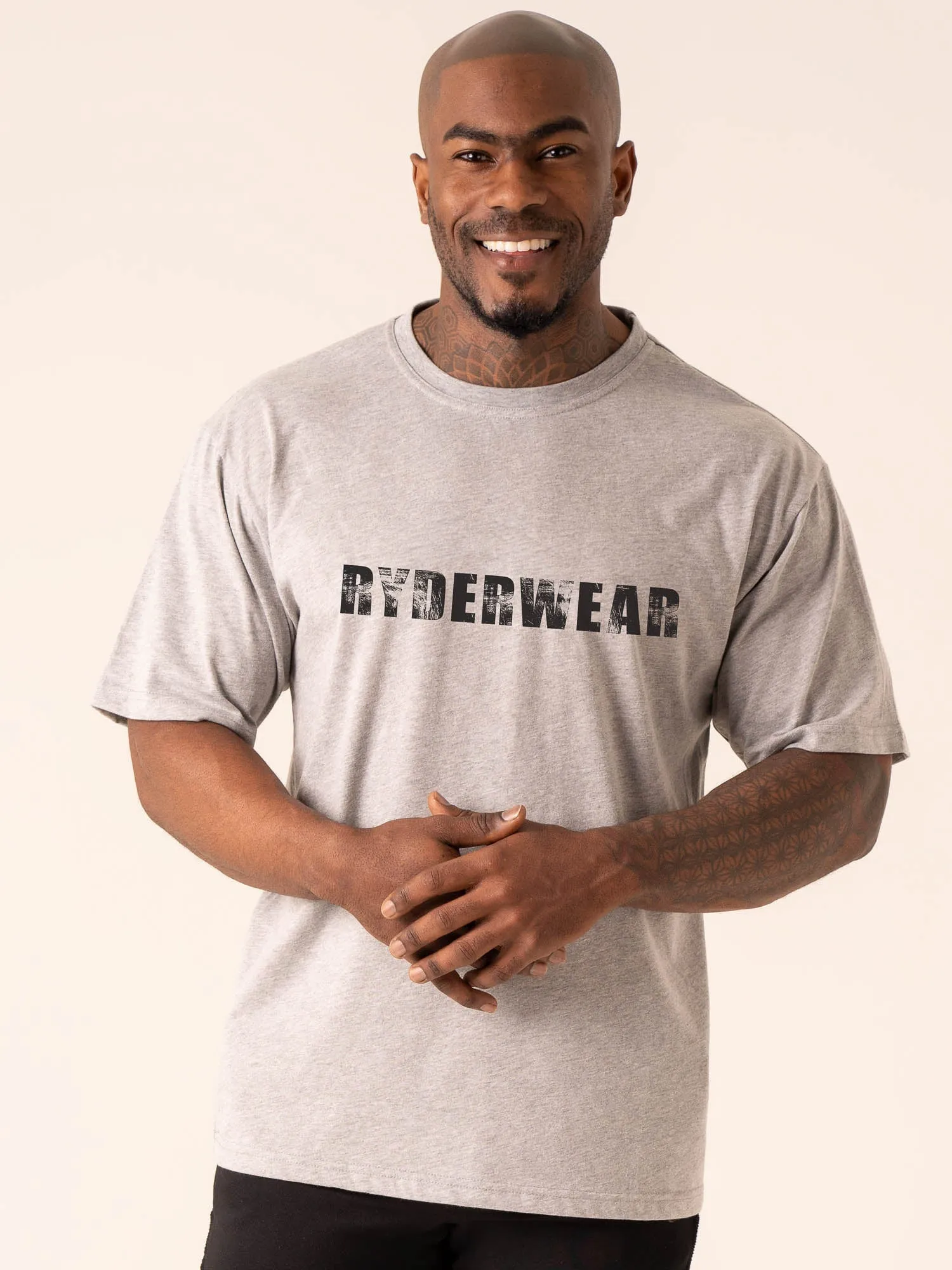 Training T-Shirt - Grey Marl sold by Ryderwear