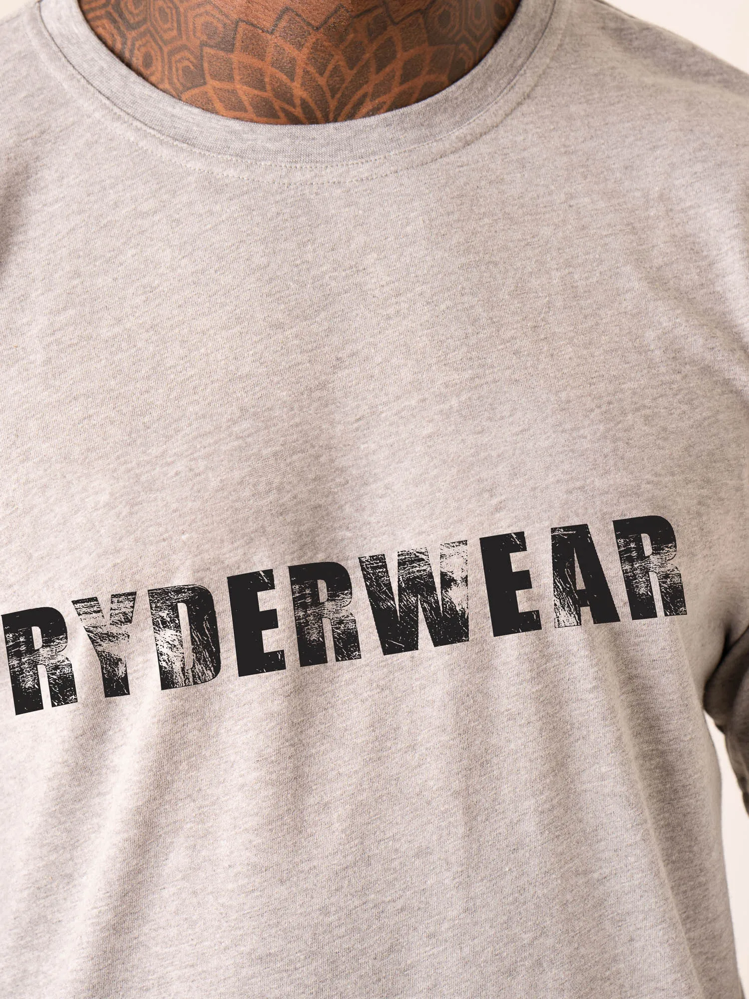 Training T-Shirt - Grey Marl sold by Ryderwear product image thumbnail 3