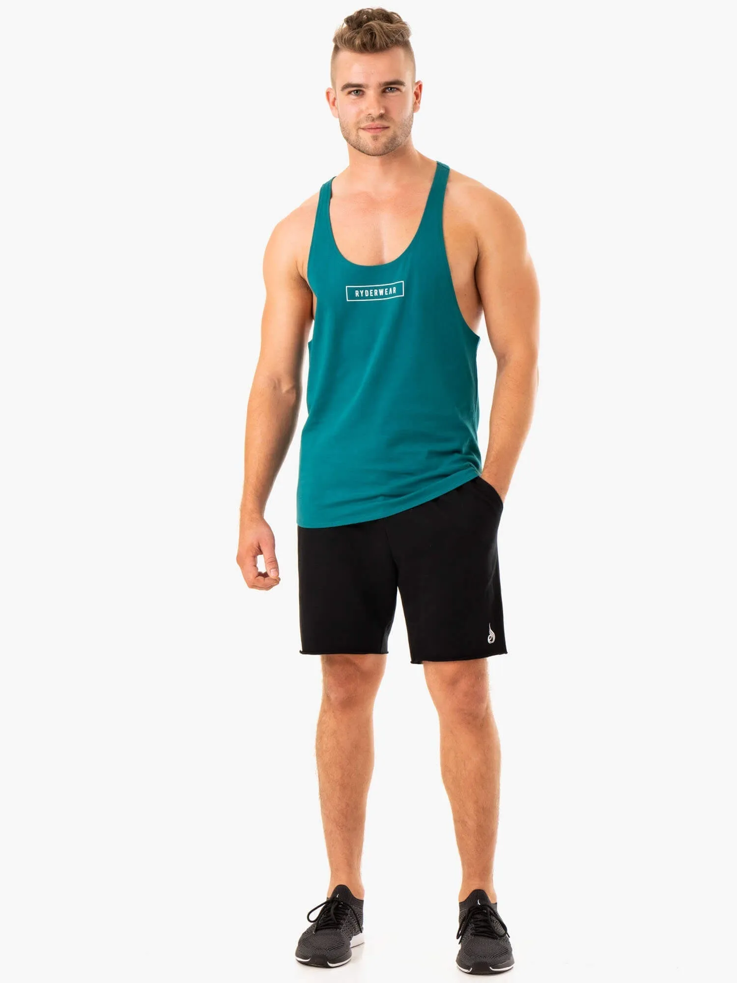 Recharge Track Gym Short - Black sold by Ryderwear product image thumbnail 4