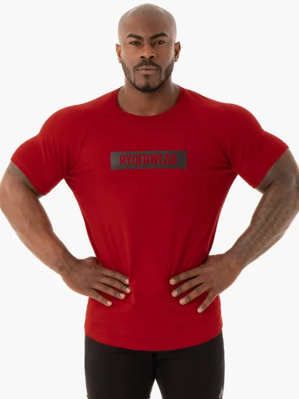 Base T-Shirt - Red sold by Ryderwear