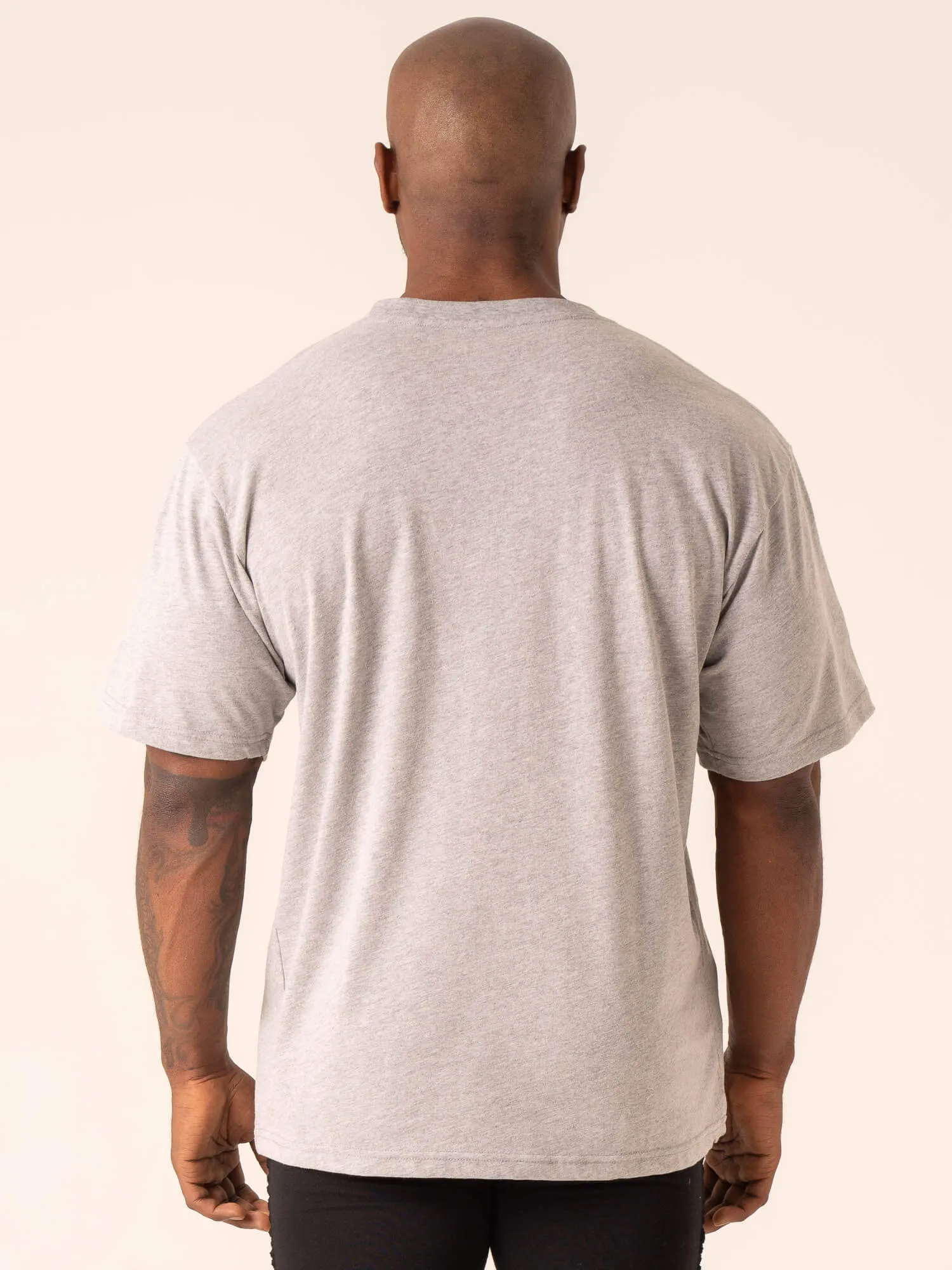 Lifting Club T-Shirt - Grey Marl sold by Ryderwear product image thumbnail 3
