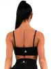 Staples Sports Bra - Black sold by Ryderwear