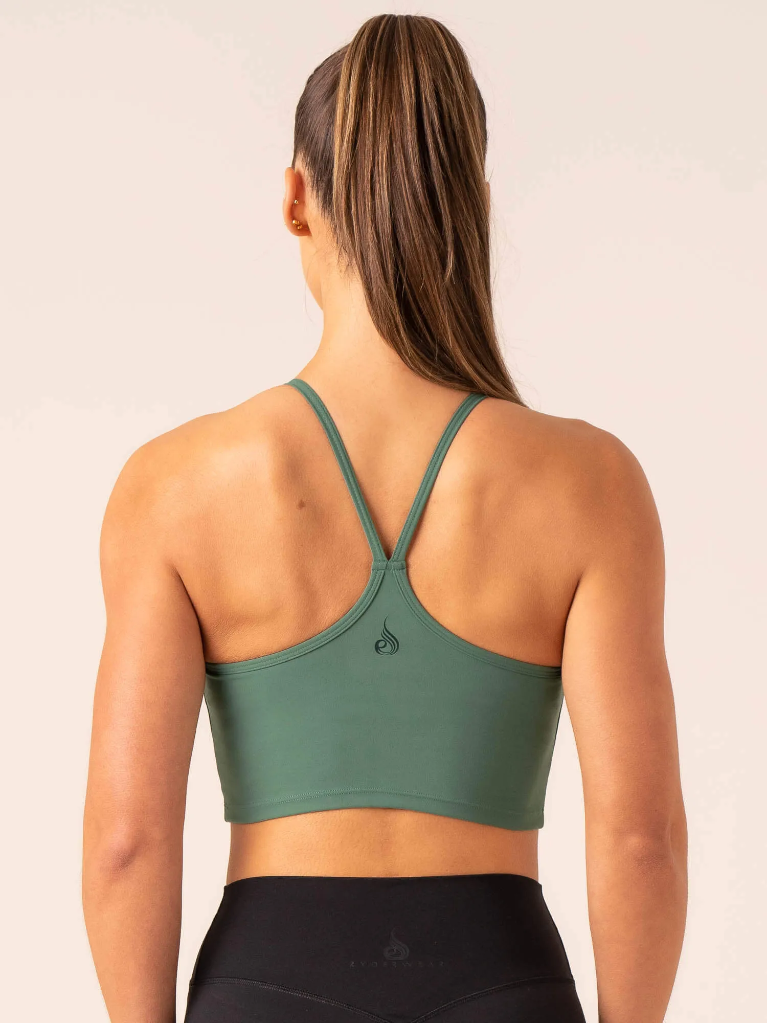 Embody Compression Tank Bra - Dark Green sold by Ryderwear product image thumbnail 2
