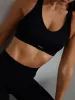 Circuit Rib Seamless Sports Bra - Black sold by Ryderwear