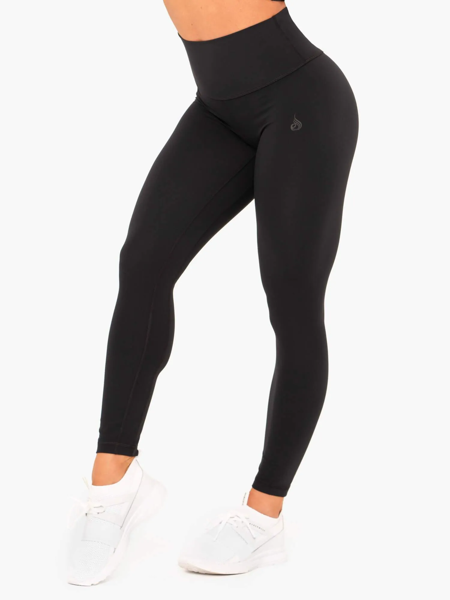 NKD High Waisted Leggings - Black sold by Ryderwear