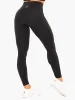 NKD High Waisted Leggings - Black sold by Ryderwear
