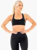 Motion Sports Bra - Black sold by Ryderwear